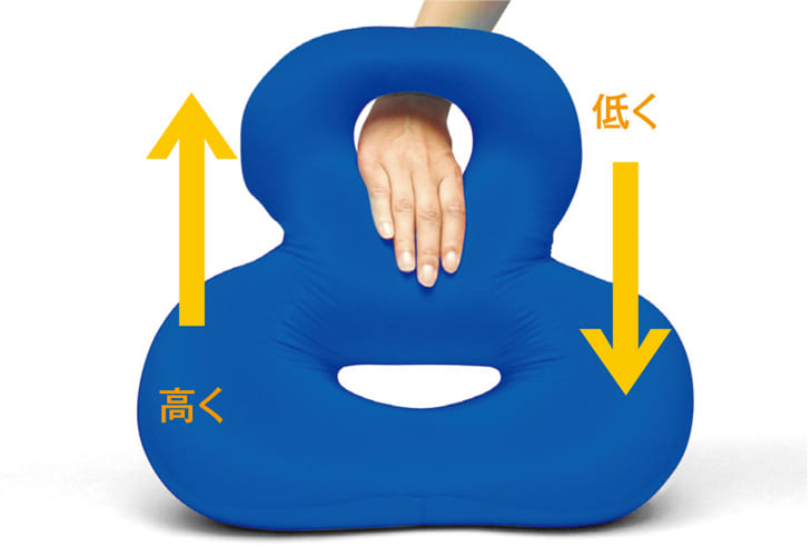 クッション MOGU（モグ） バックサポーターエイト 
