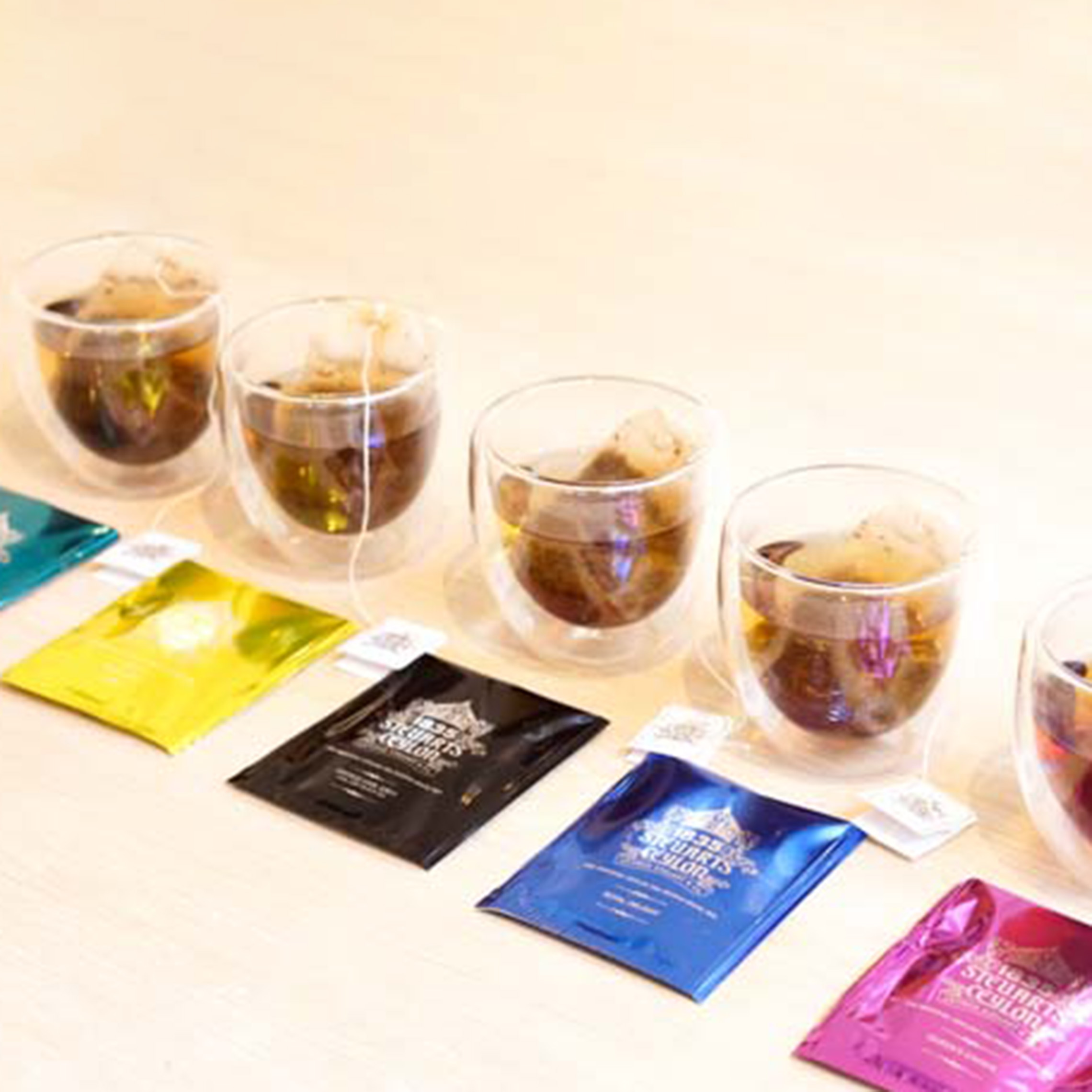 【ファーストクラスで採用された紅茶】【木箱入り】George Steuart Tea 20個×5種