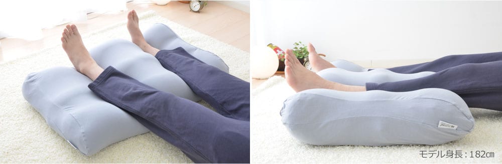 足枕 ディノス企画 癒やしの ふくらはぎ 枕 ワイドタイプ ふくらはぎからかかとまでモチモチの感触で包み込んでくれる足枕 