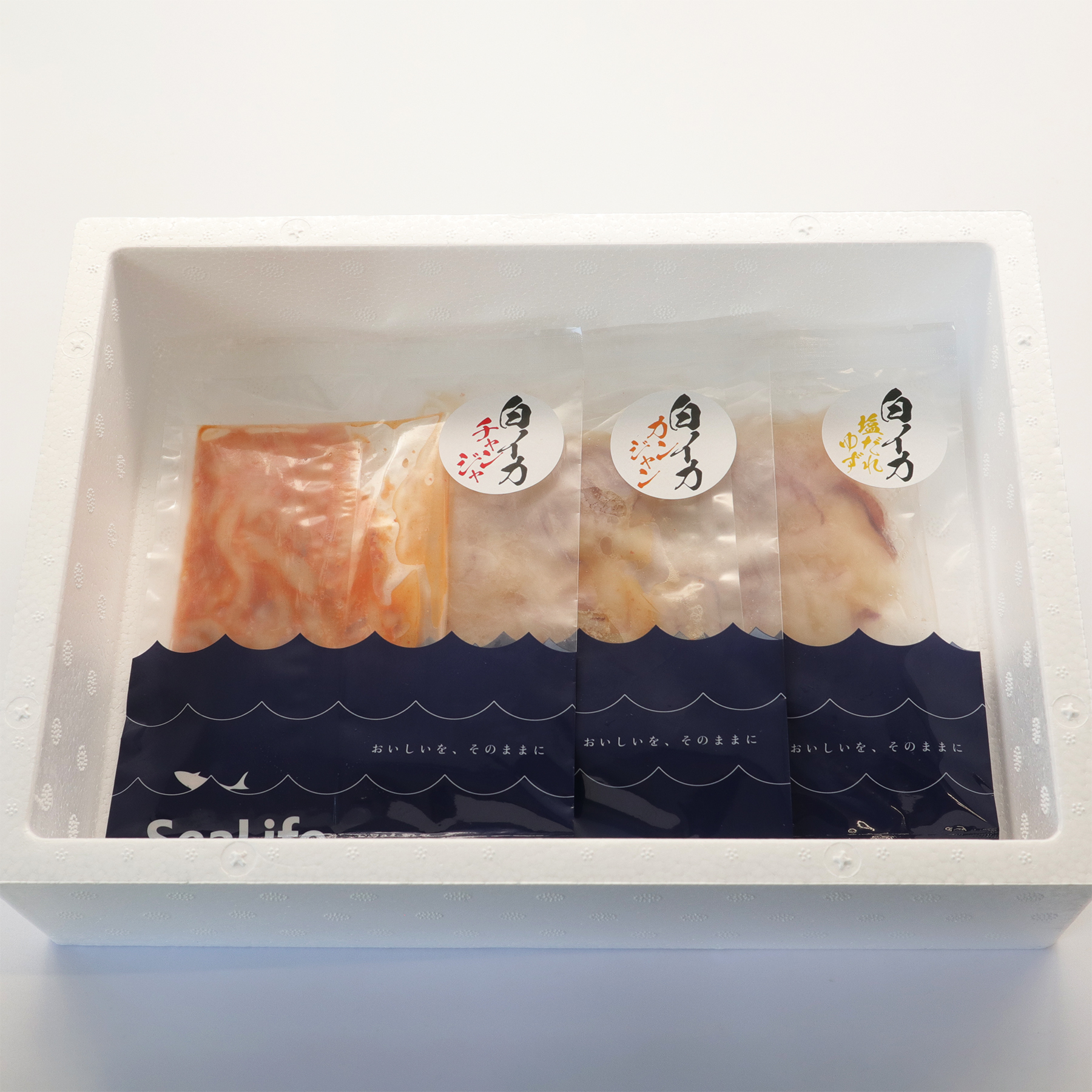 島根県産剣先イカ　生珍味3種セット