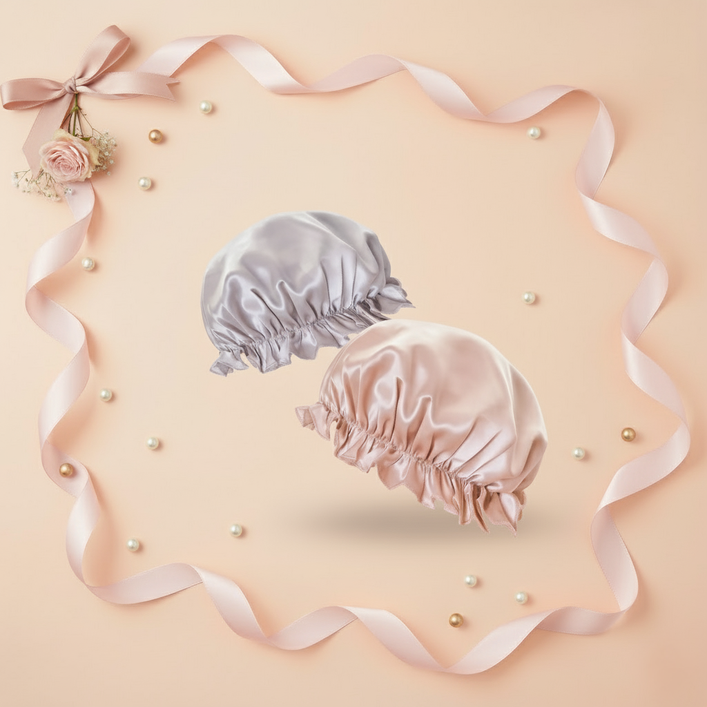 髪のためのシルクナイトキャップ 丸型