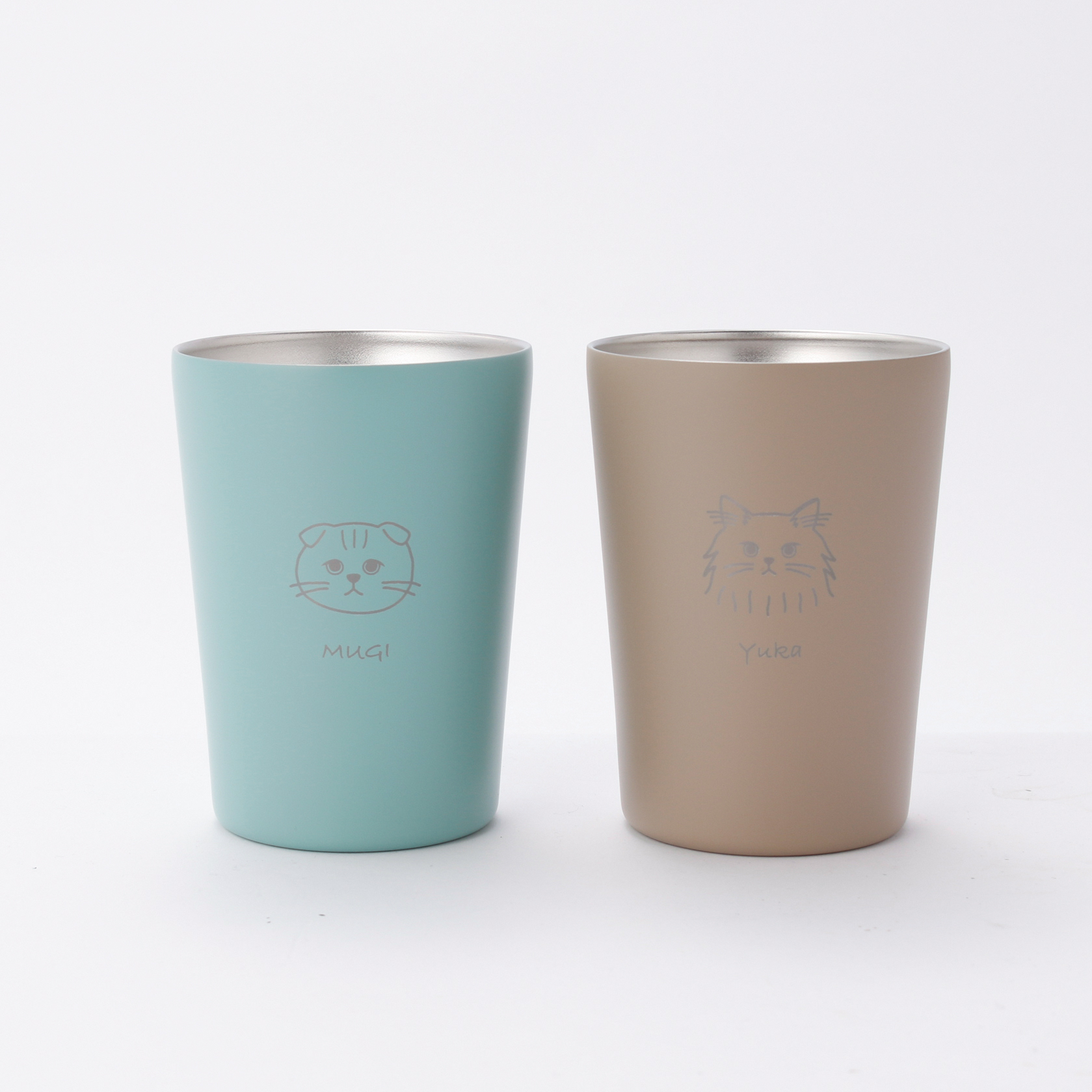 【名入れ】選べる猫種ステンレスサーモタンブラー380ml