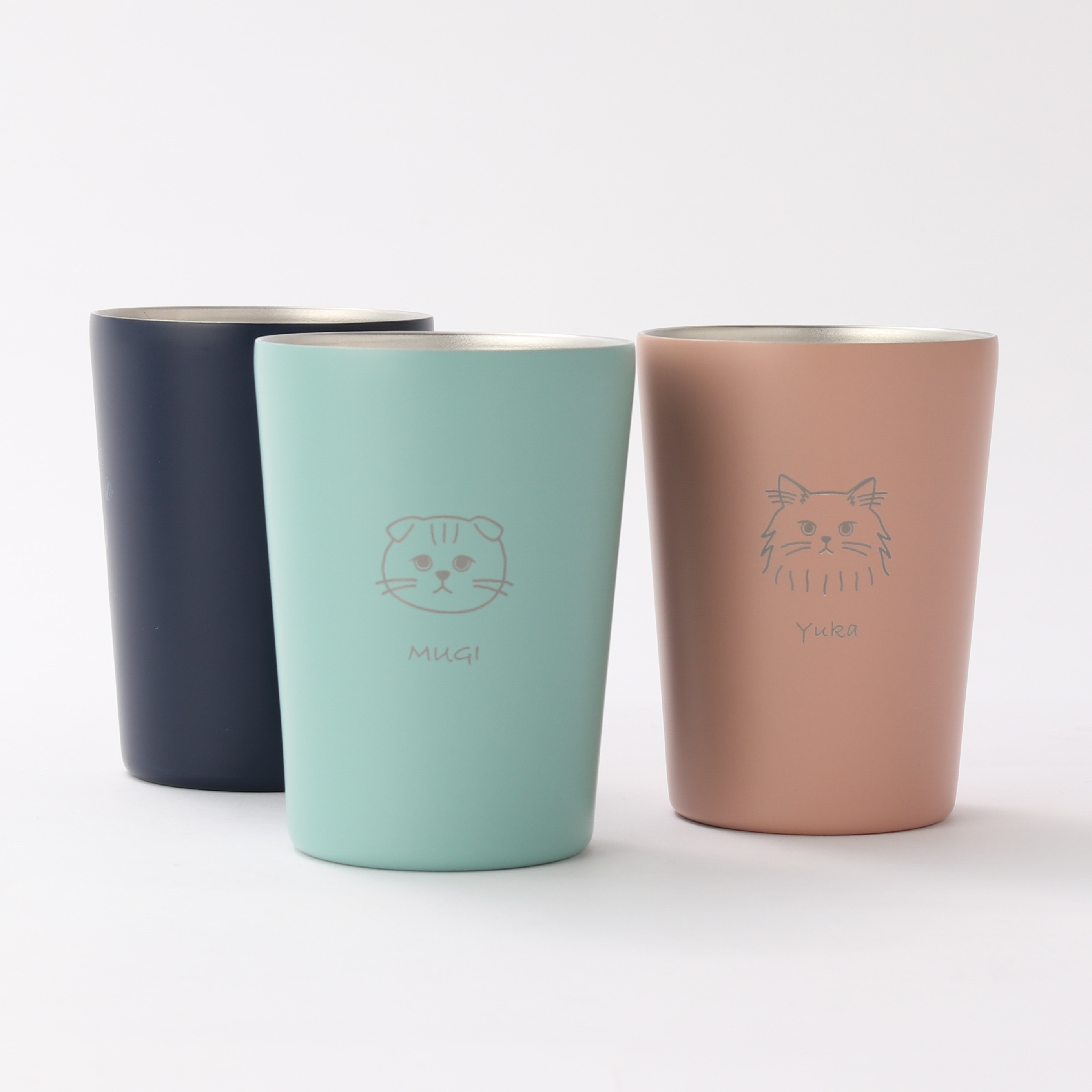 名入れ】選べる猫種ステンレスサーモタンブラー380ml | TANP（タンプ