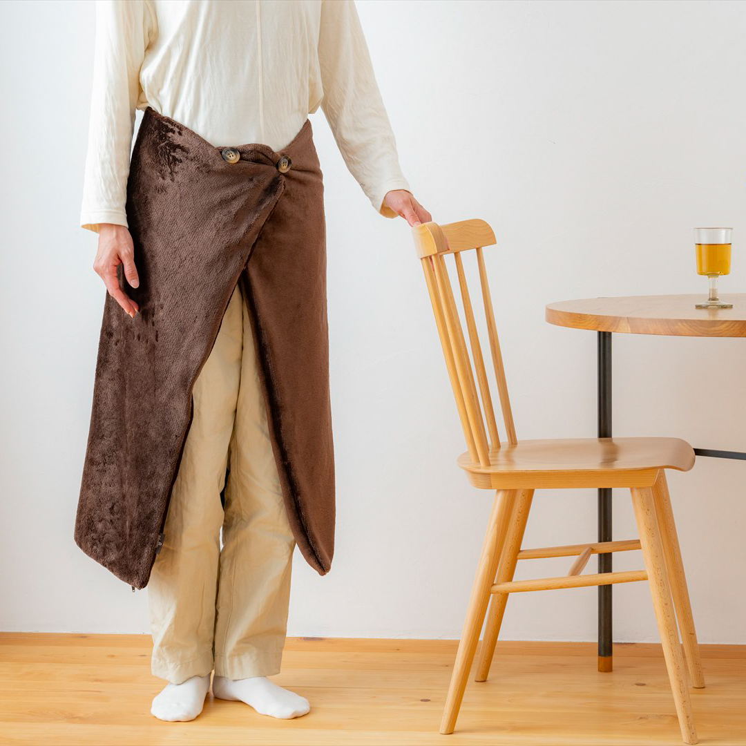 USBぽかぽかブランケット（ピンクorブラウン）