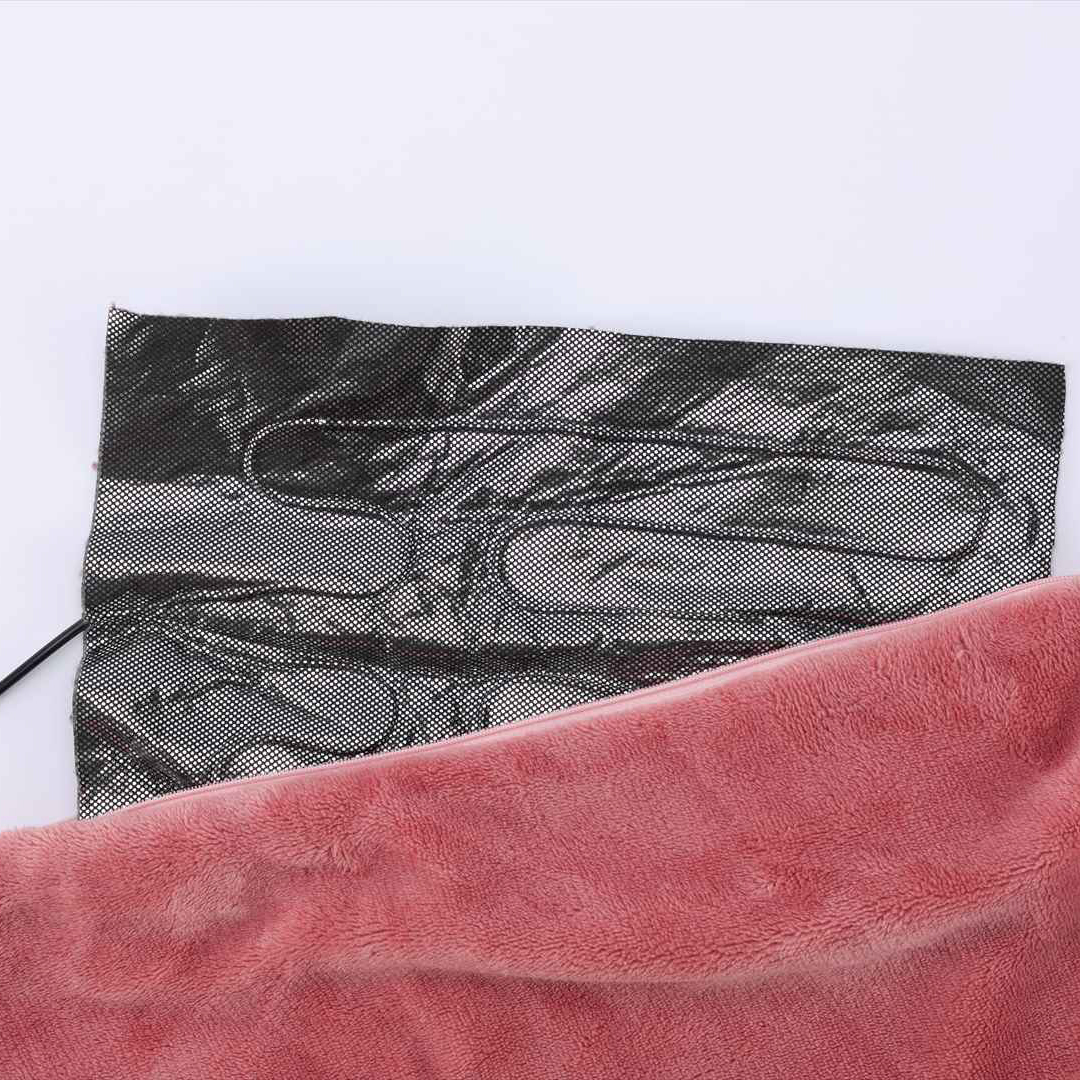 USBぽかぽかブランケット（ピンクorブラウン）