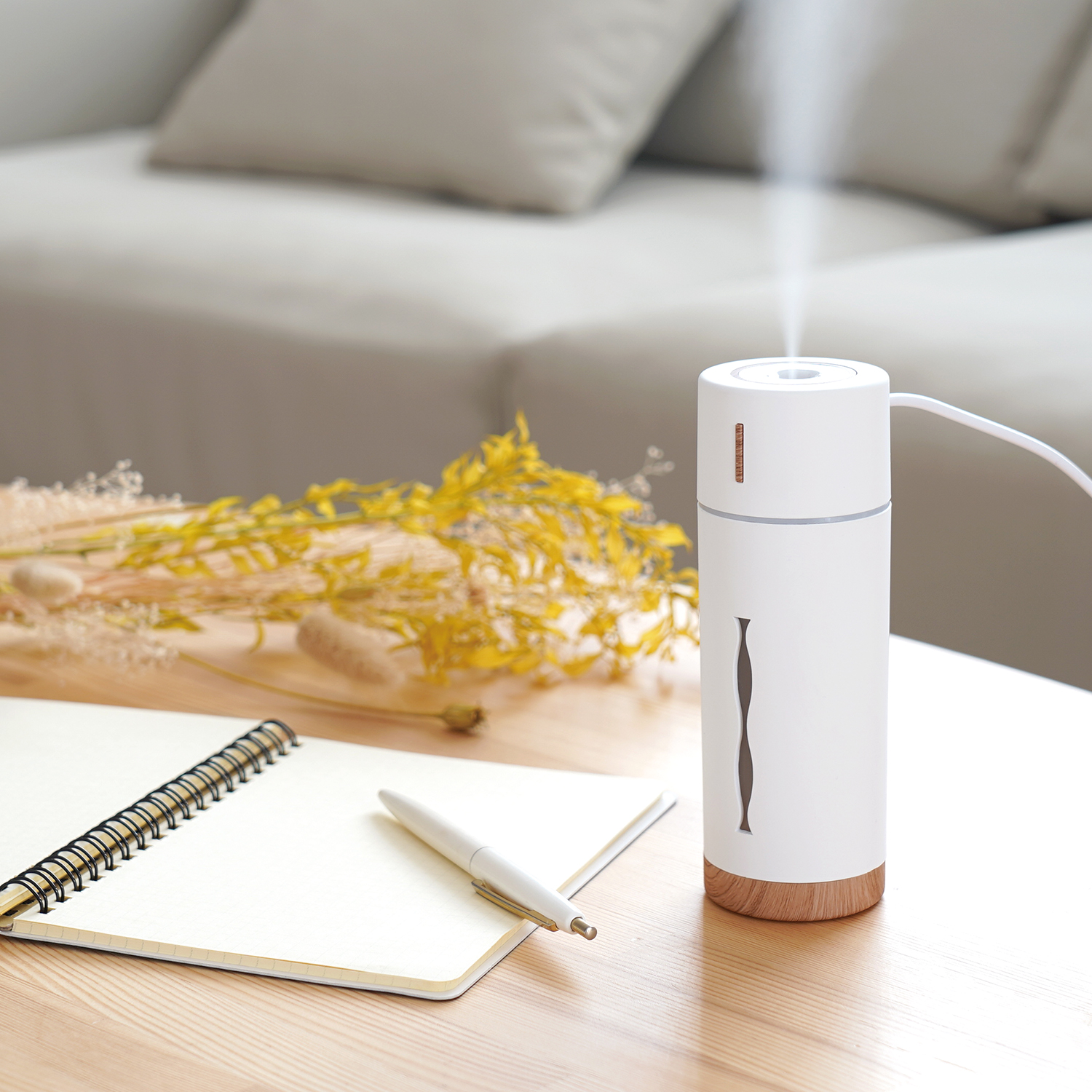 コンパクト加湿器ルビン