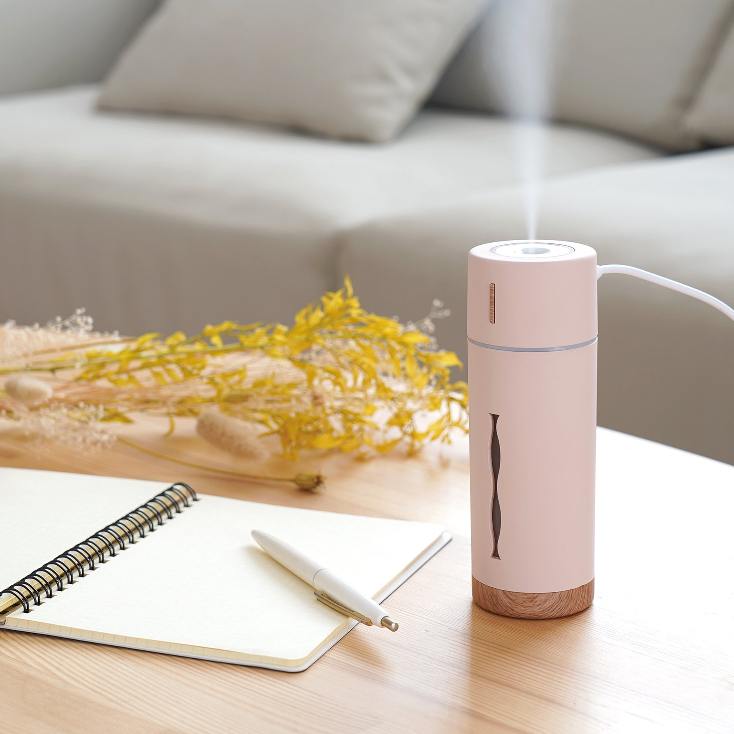 コンパクト加湿器ルビン