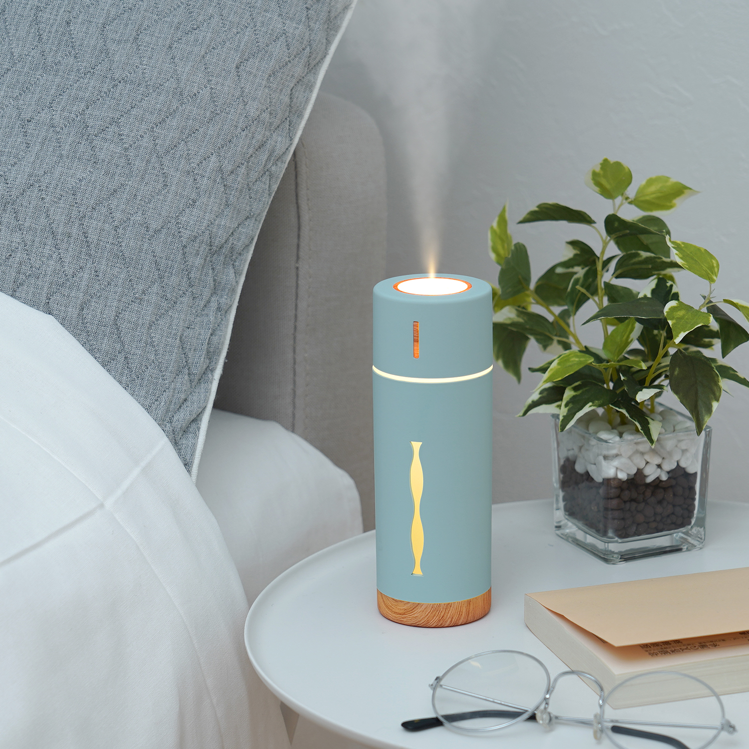 コンパクト加湿器ルビン