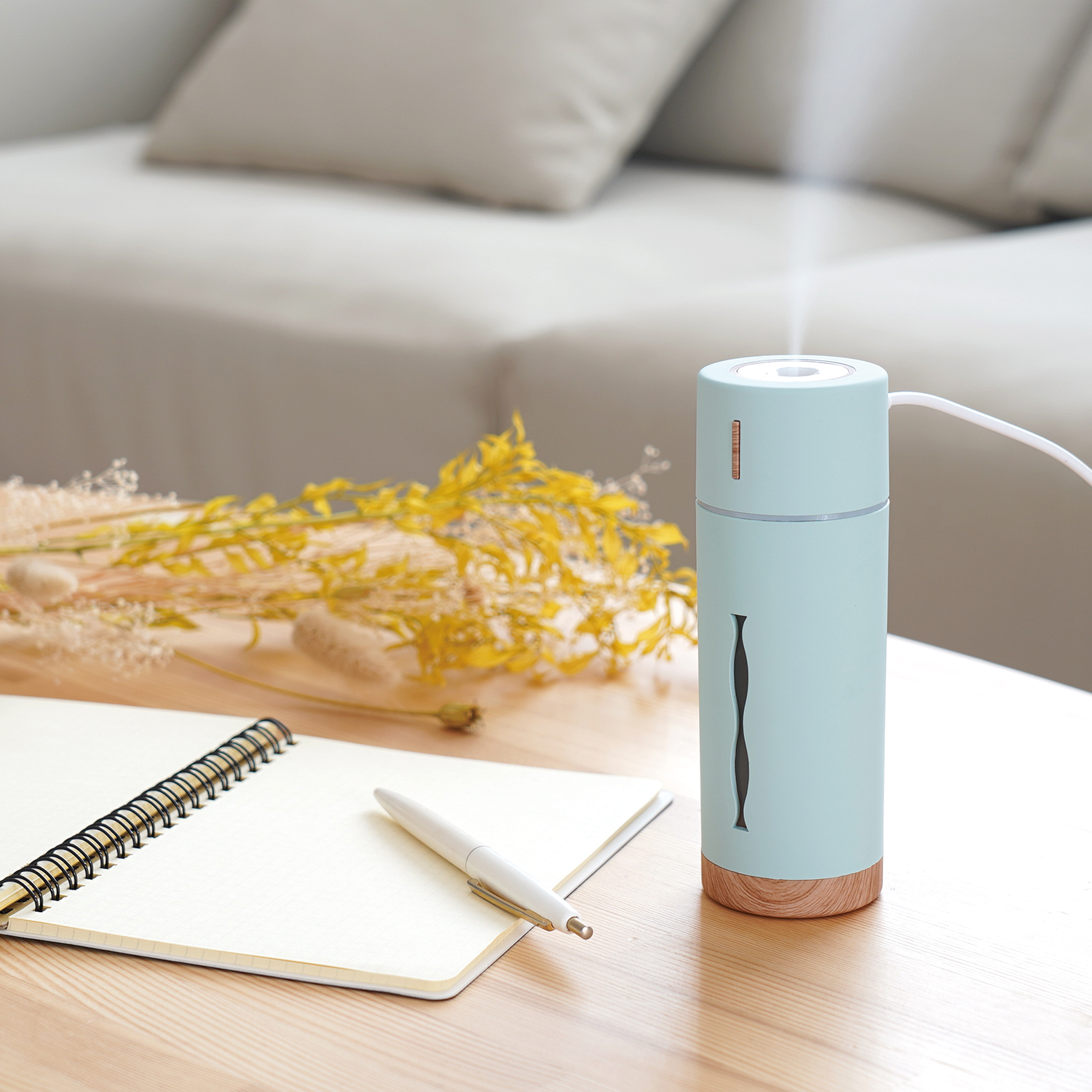 コンパクト加湿器ルビン