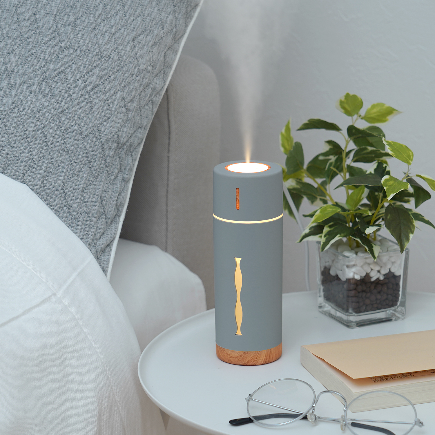 コンパクト加湿器ルビン