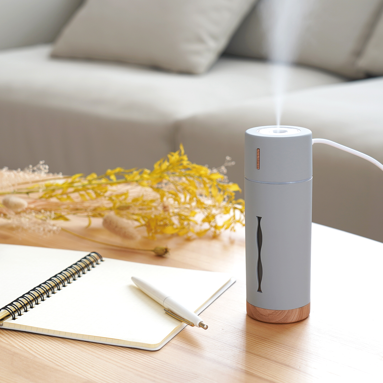 コンパクト加湿器ルビン