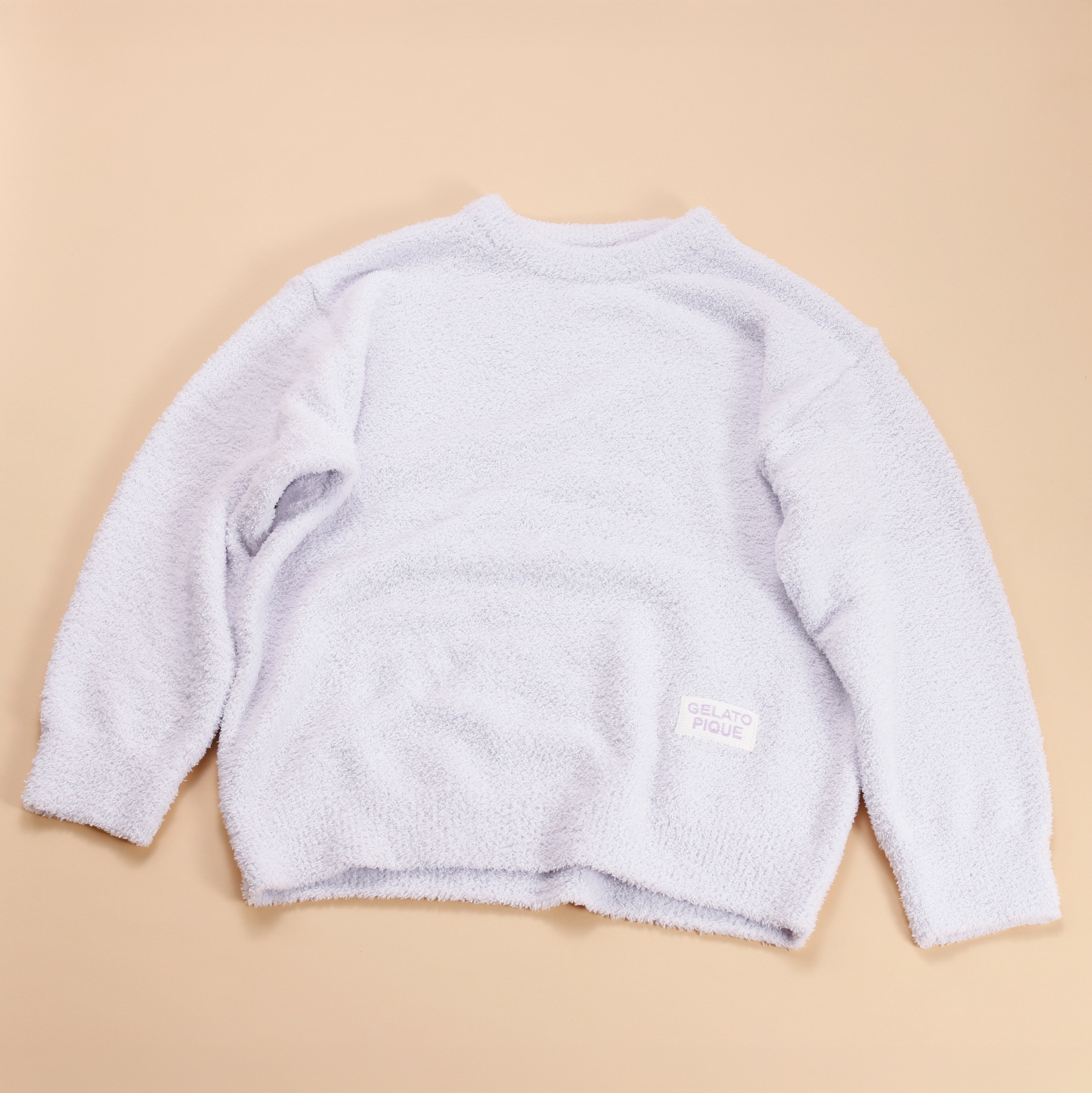 【WOMEN】カラフルパウダープルオーバー＆ベビモコリブロングパンツセット