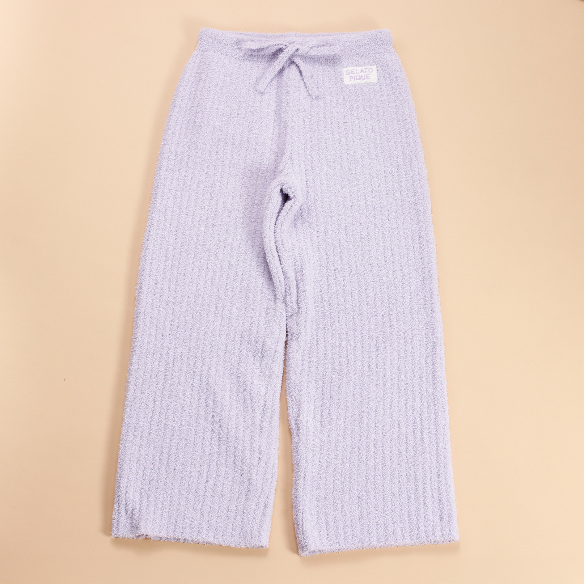 【WOMEN】カラフルパウダープルオーバー＆ベビモコリブロングパンツセット