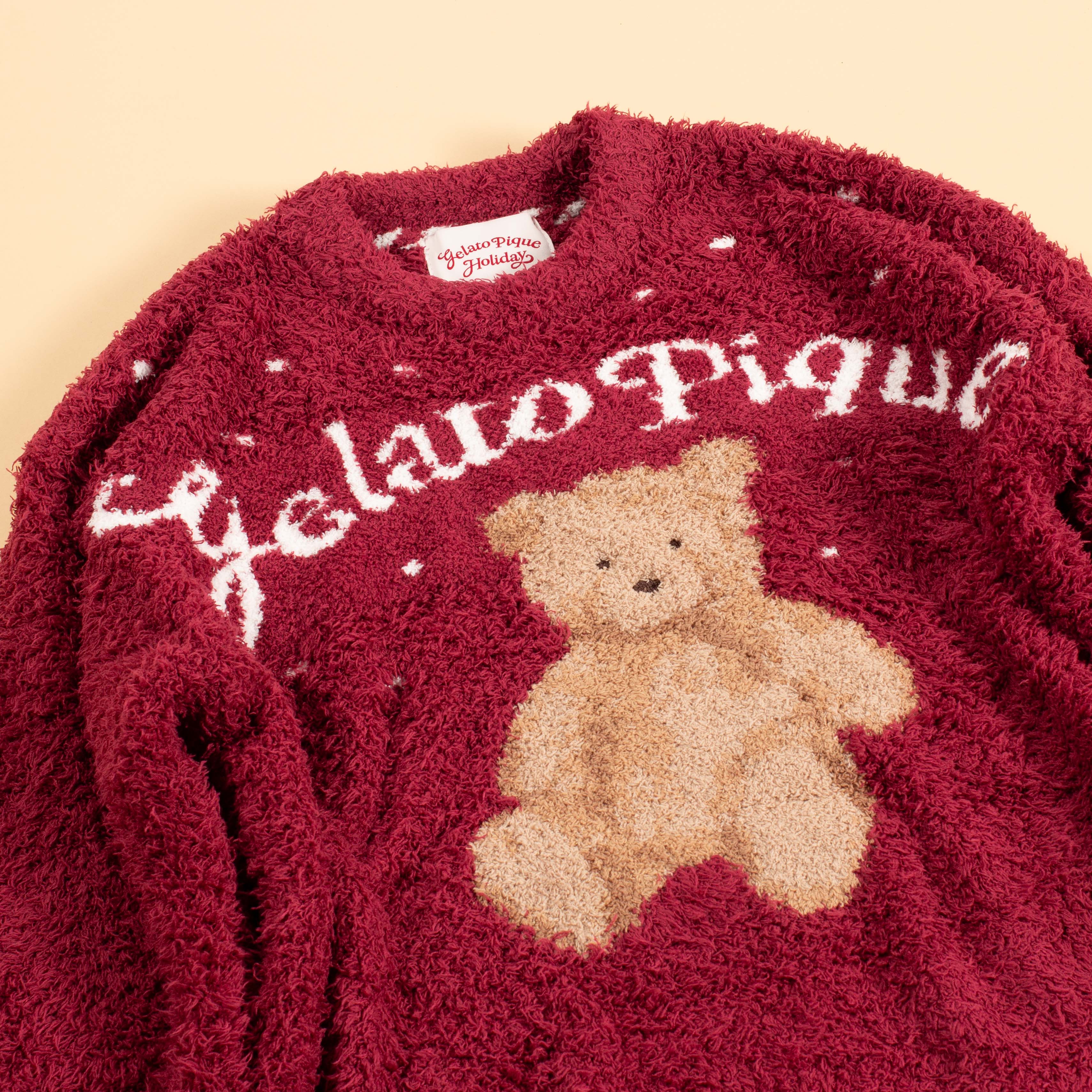 【WOMEN】【HOLIDAY】ジェラートスノーベアJQDプルオーバー＆ロングパンツ