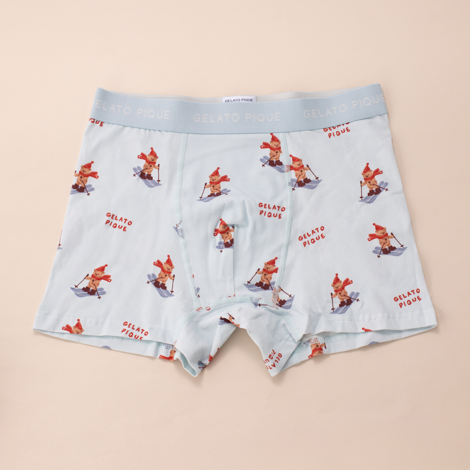 【HOMME】【HOLIDAY】ベア柄アンダーウェア2枚セット