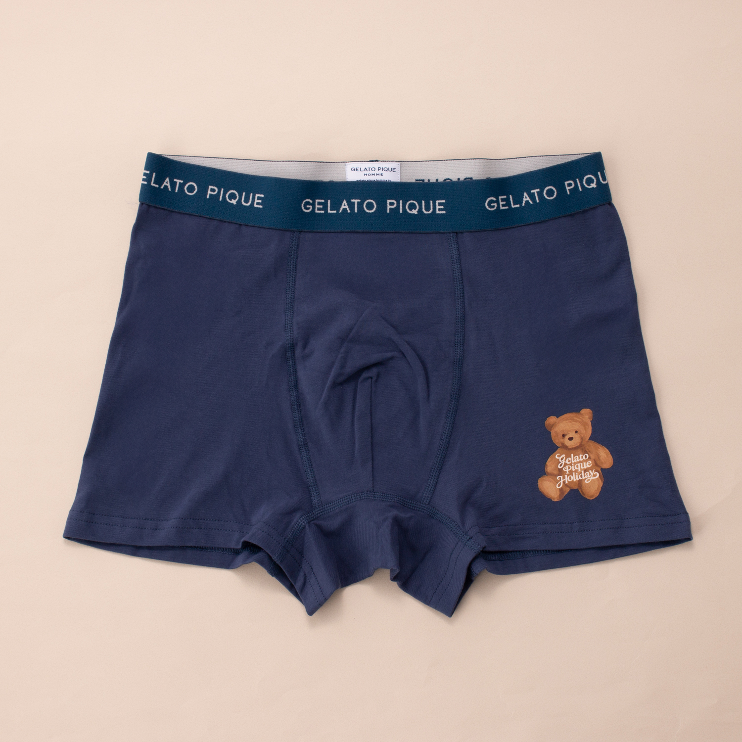 【HOMME】【HOLIDAY】ベア柄アンダーウェア2枚セット