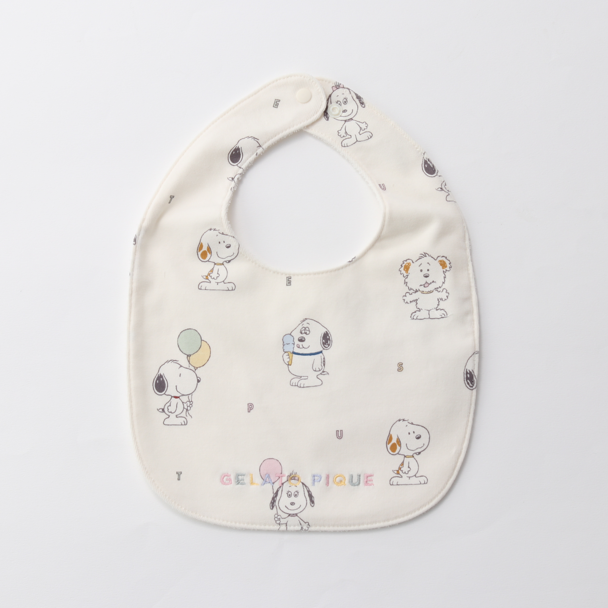 【BABY】【PEANUTS PUPPIES】トイボックス柄スタイ＆スヌーピーソックス