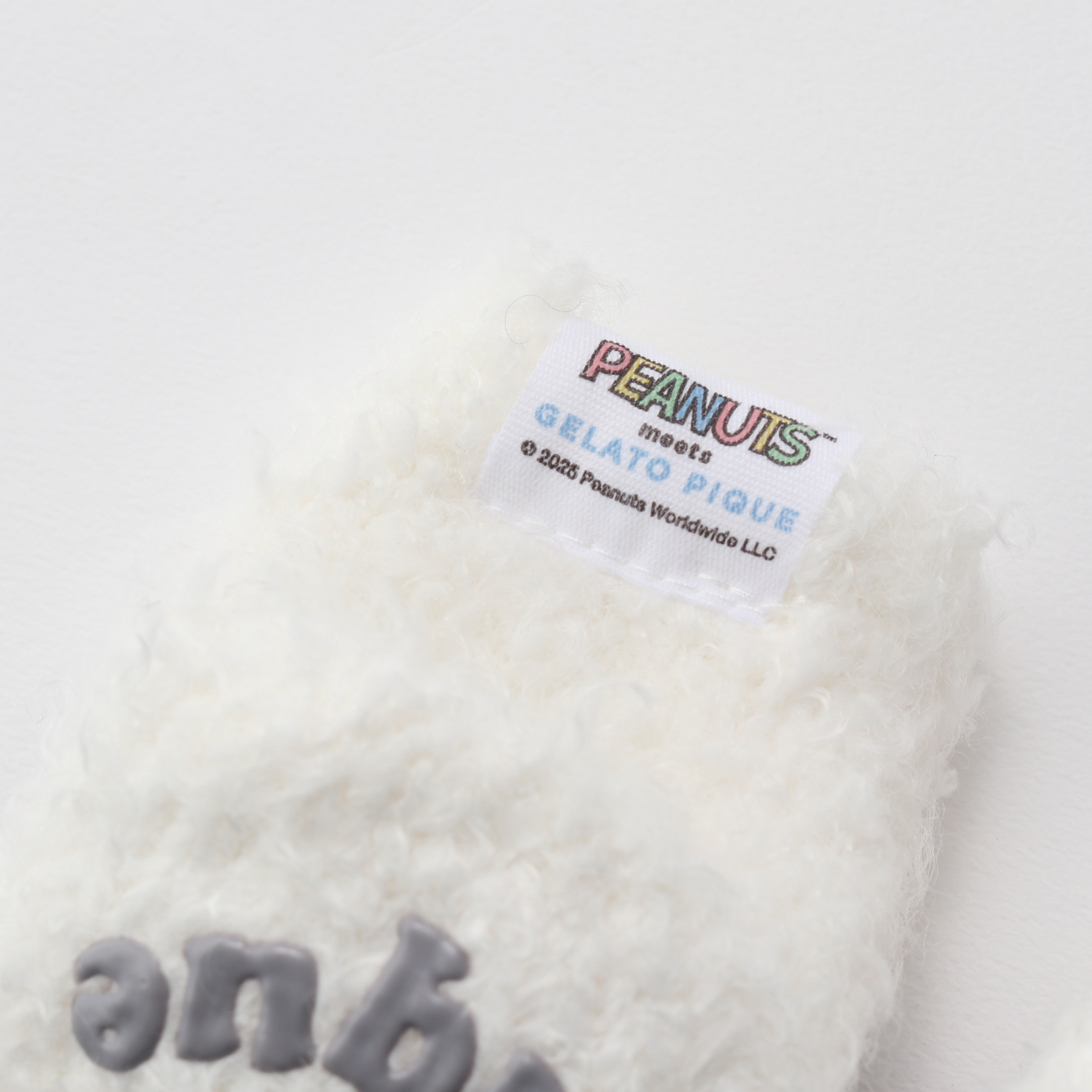 【BABY】【PEANUTS PUPPIES】トイボックス柄スタイ＆スヌーピーソックス