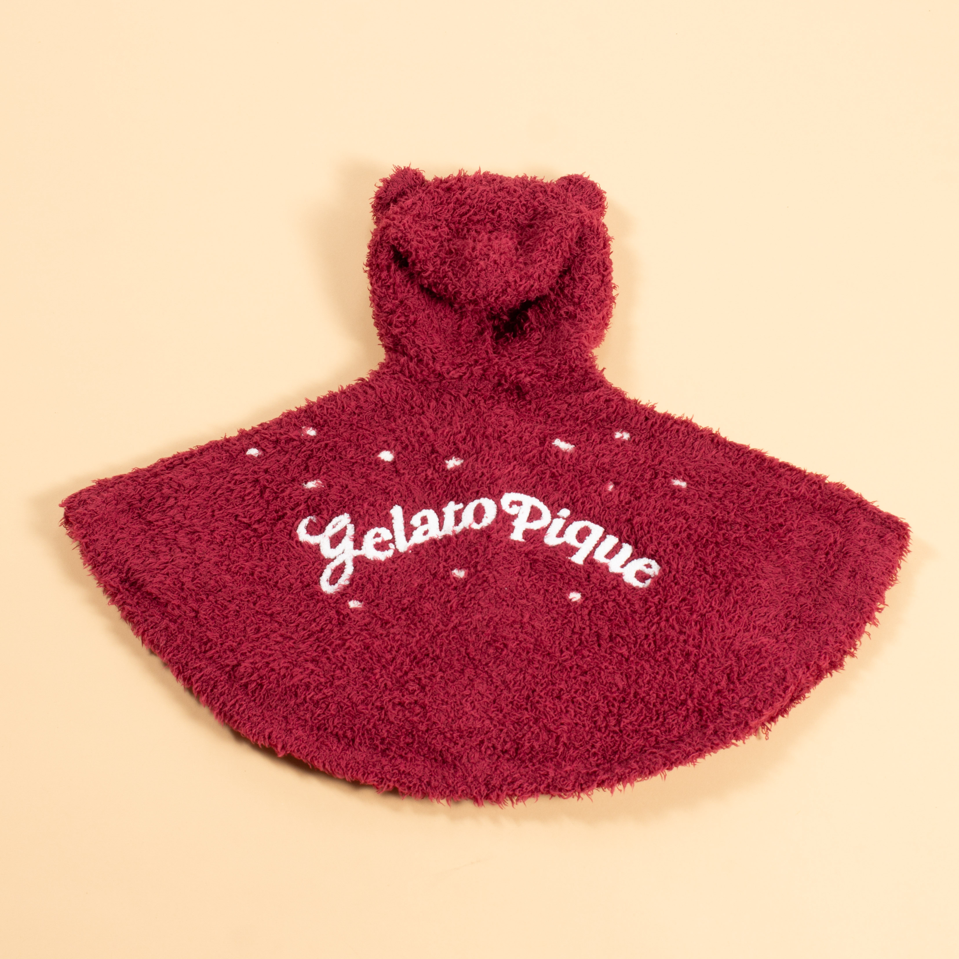 【BABY】【HOLIDAY】ジェラートスノーベアJQDポンチョ