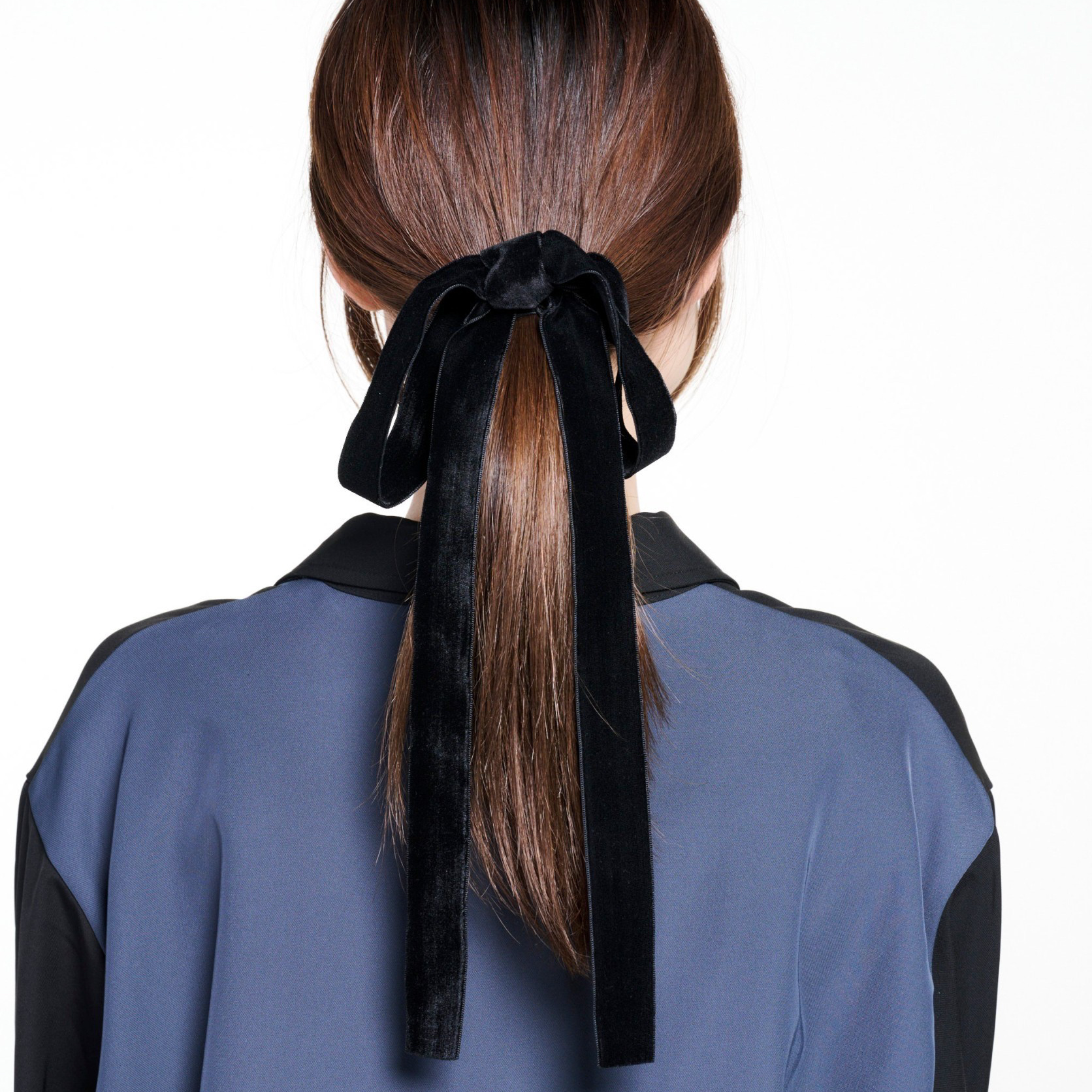 VELVET RIBBON HAIR HOOK×AMERI