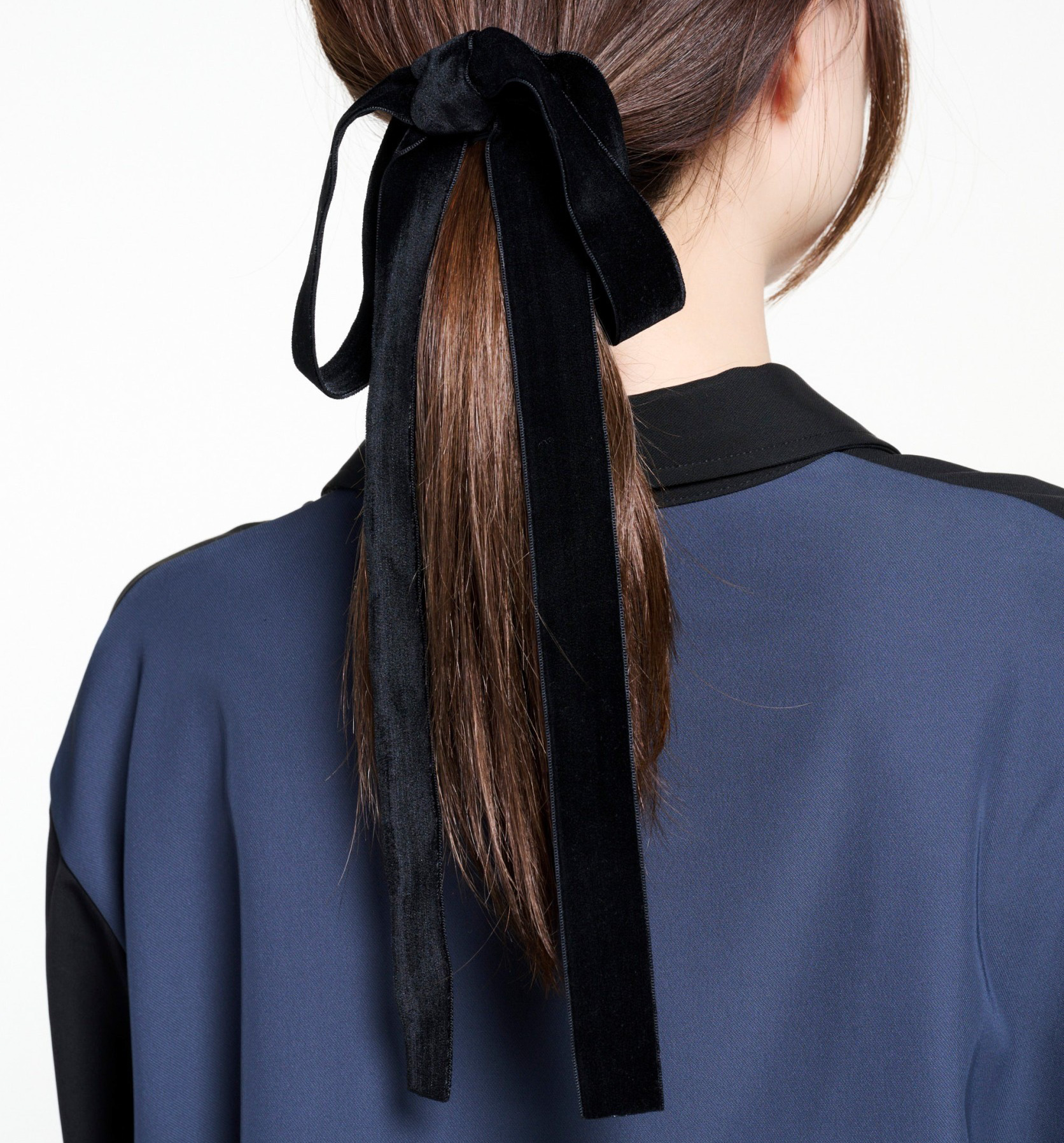 VELVET RIBBON HAIR HOOK×AMERI