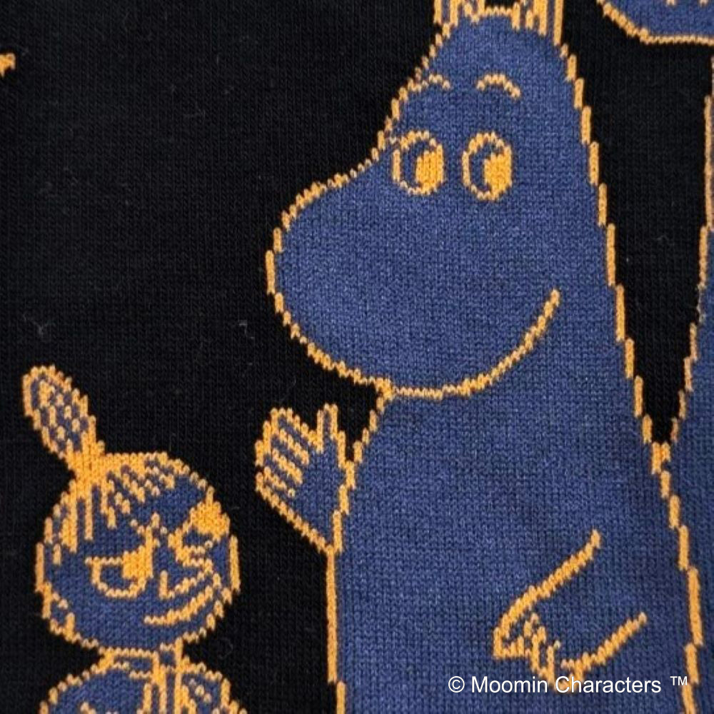 【×MOOMIN】ムーミンキャラ柄クルーソックス