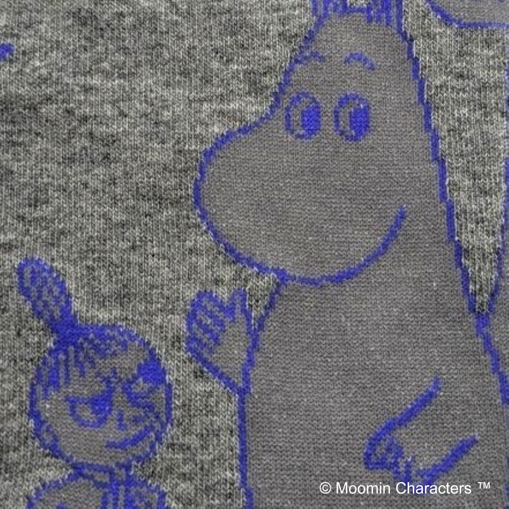 【×MOOMIN】ムーミンキャラ柄クルーソックス