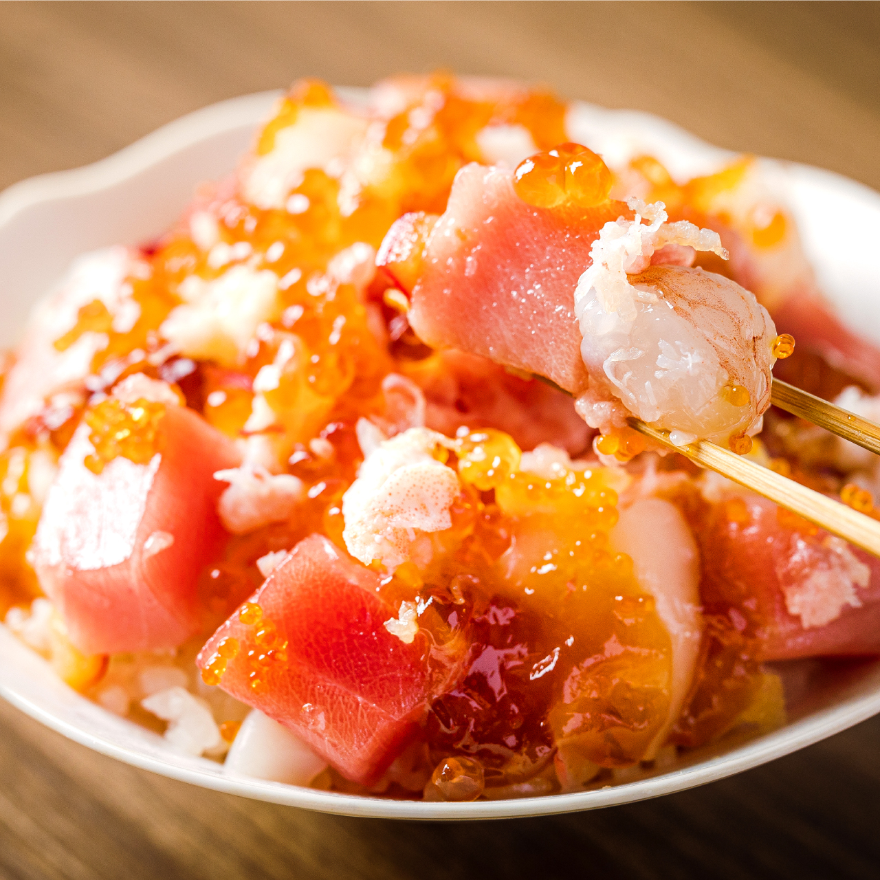 コトブキ海鮮丼 プラチナまぐろ大トロ