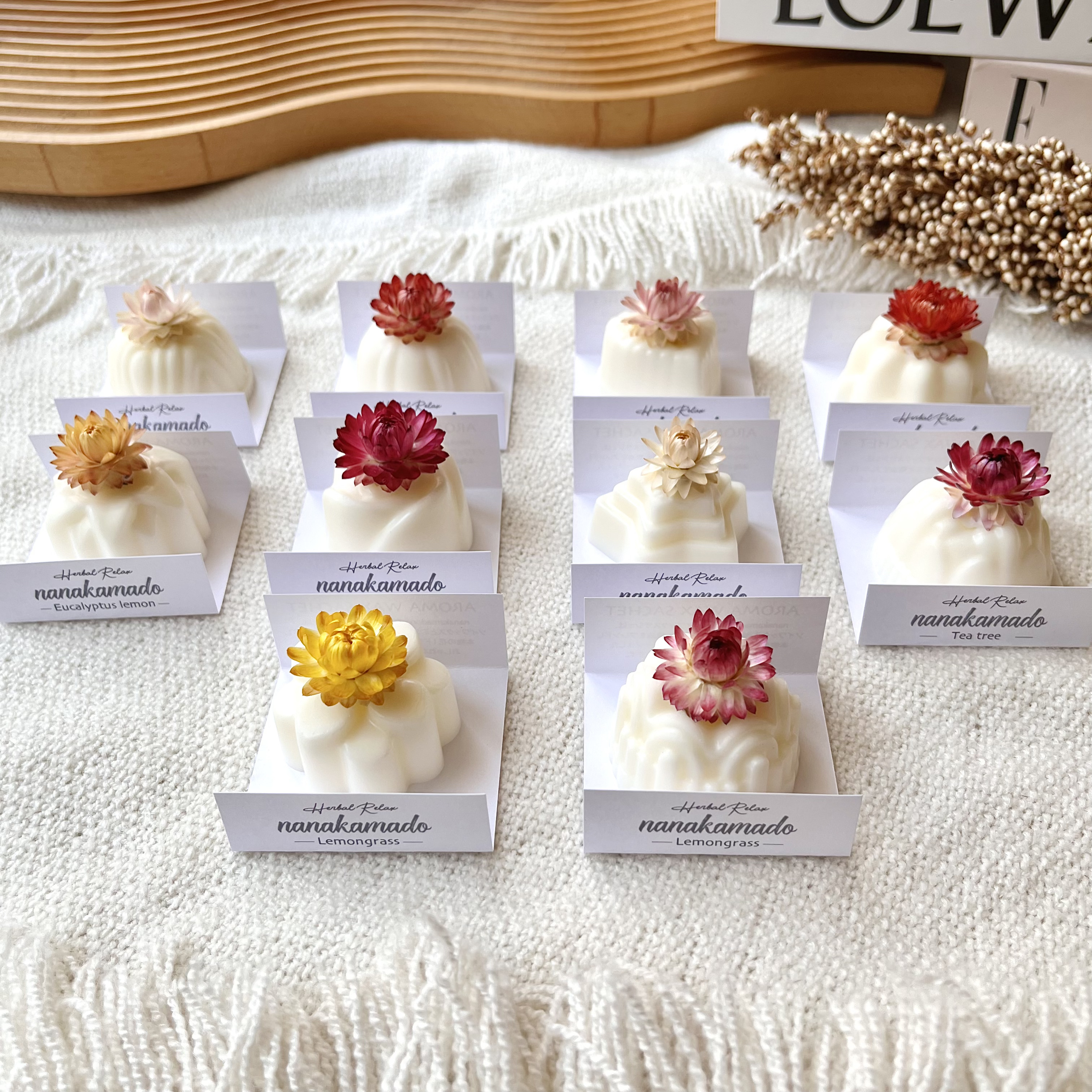 名入れ対応可】nanakamadoデザインアロマサシェ10個set | nanakamado