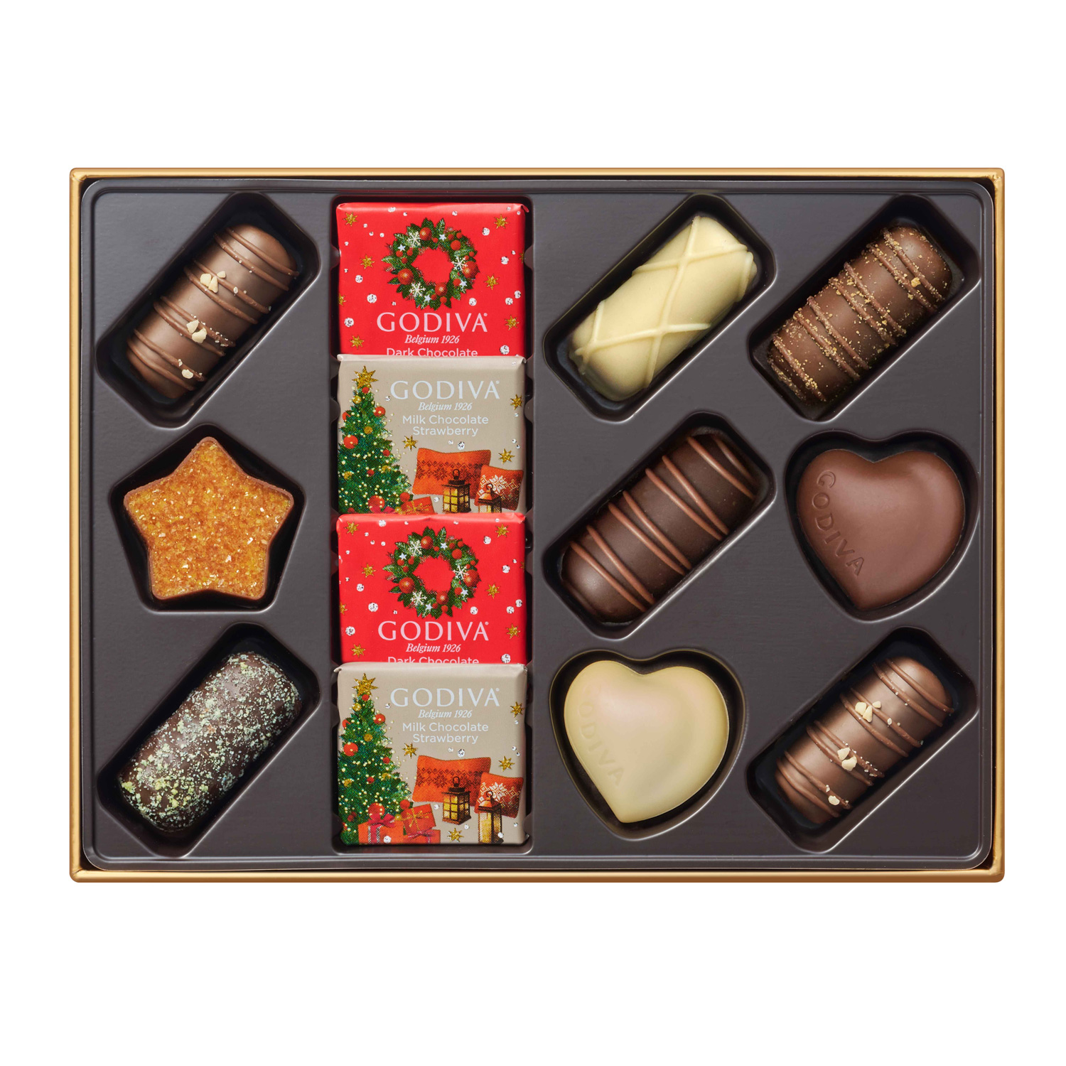 ゴディバ ブッシュ ド ノエル アソートメント 13粒入 | GODIVA