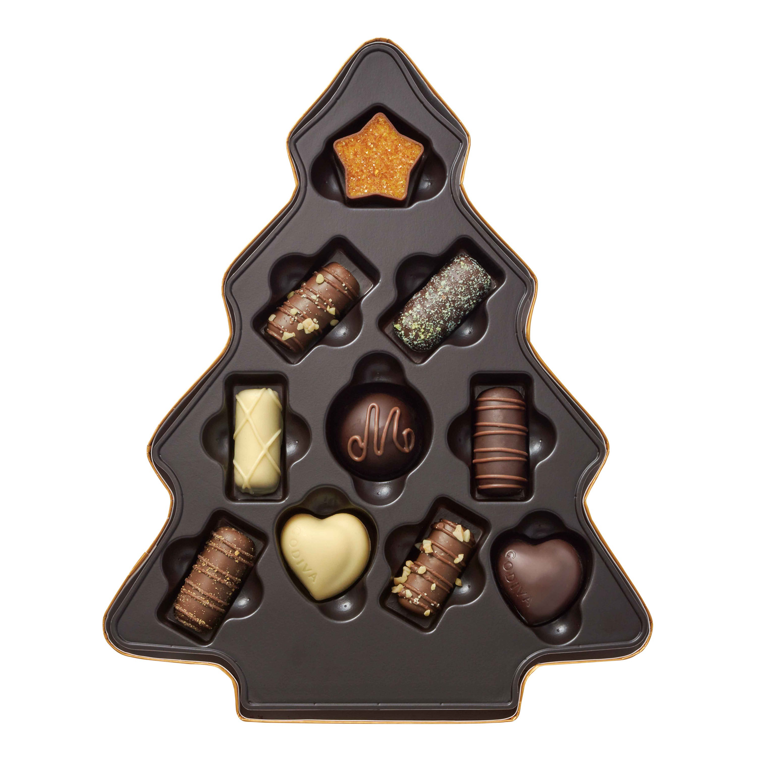 ゴディバ ブッシュ ド ノエル ツリー セレクション 10粒入