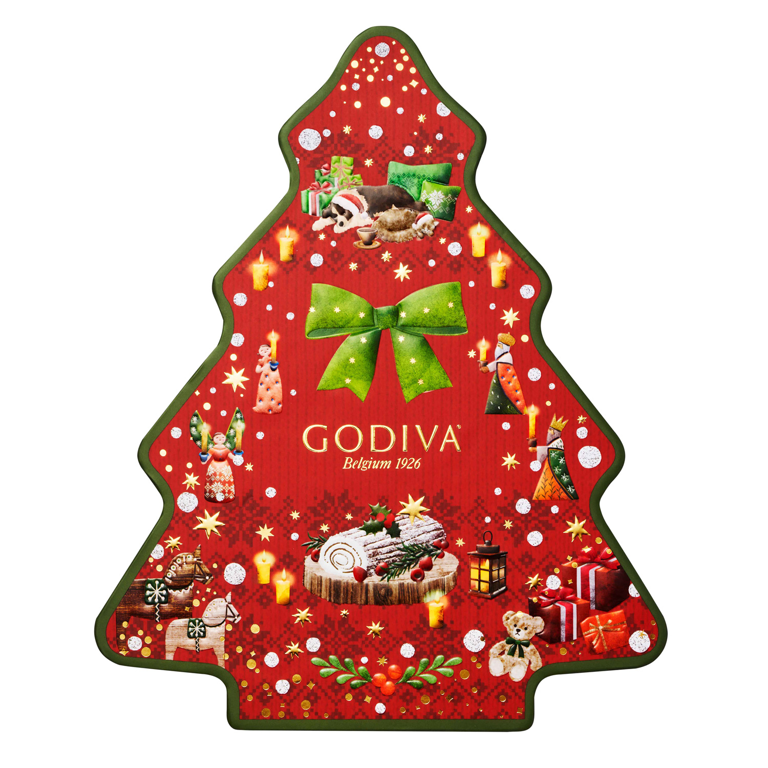 ゴディバ ブッシュ ド ノエル ツリー セレクション 10粒入