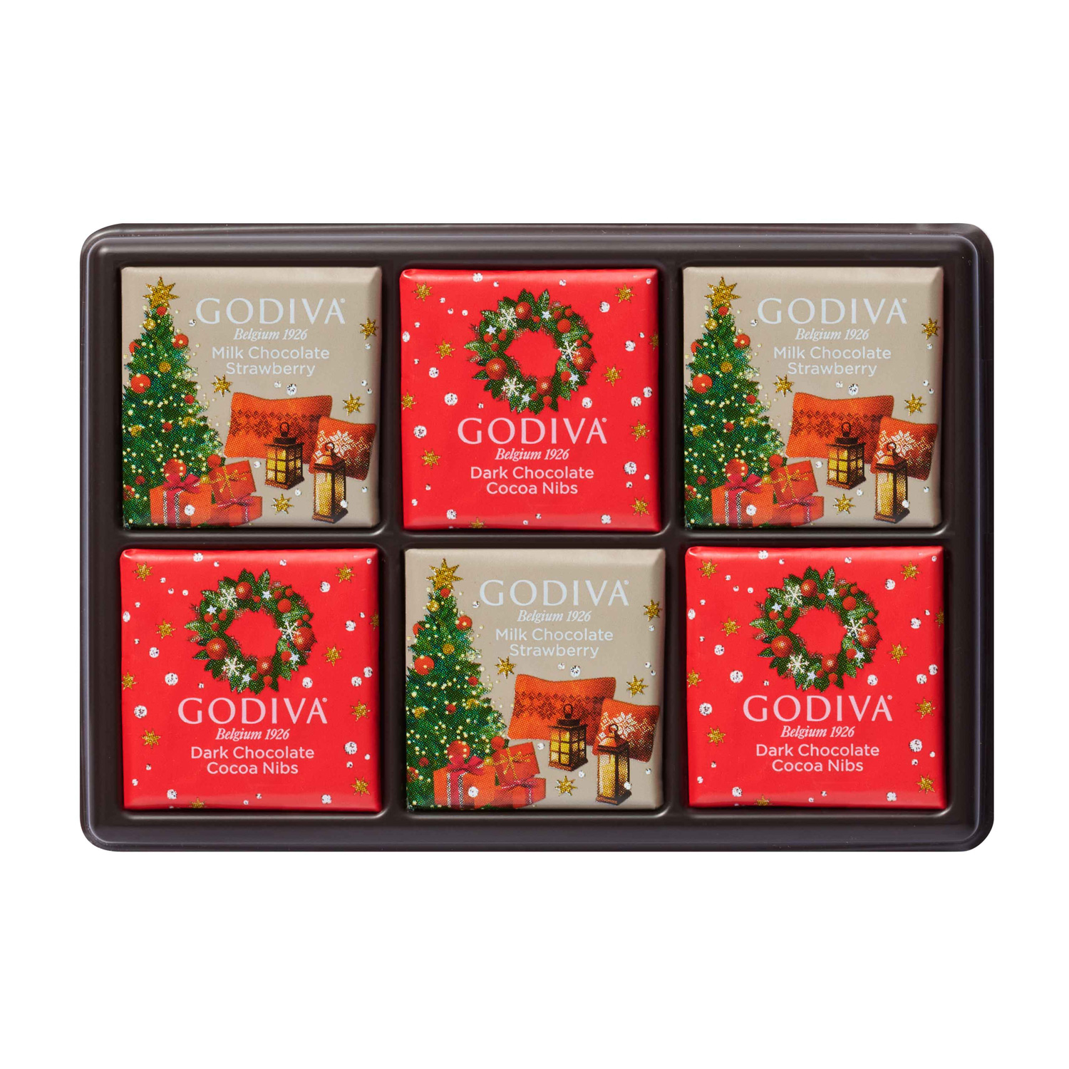 ゴディバ ブッシュド ノエル カレアソートメント 6枚入