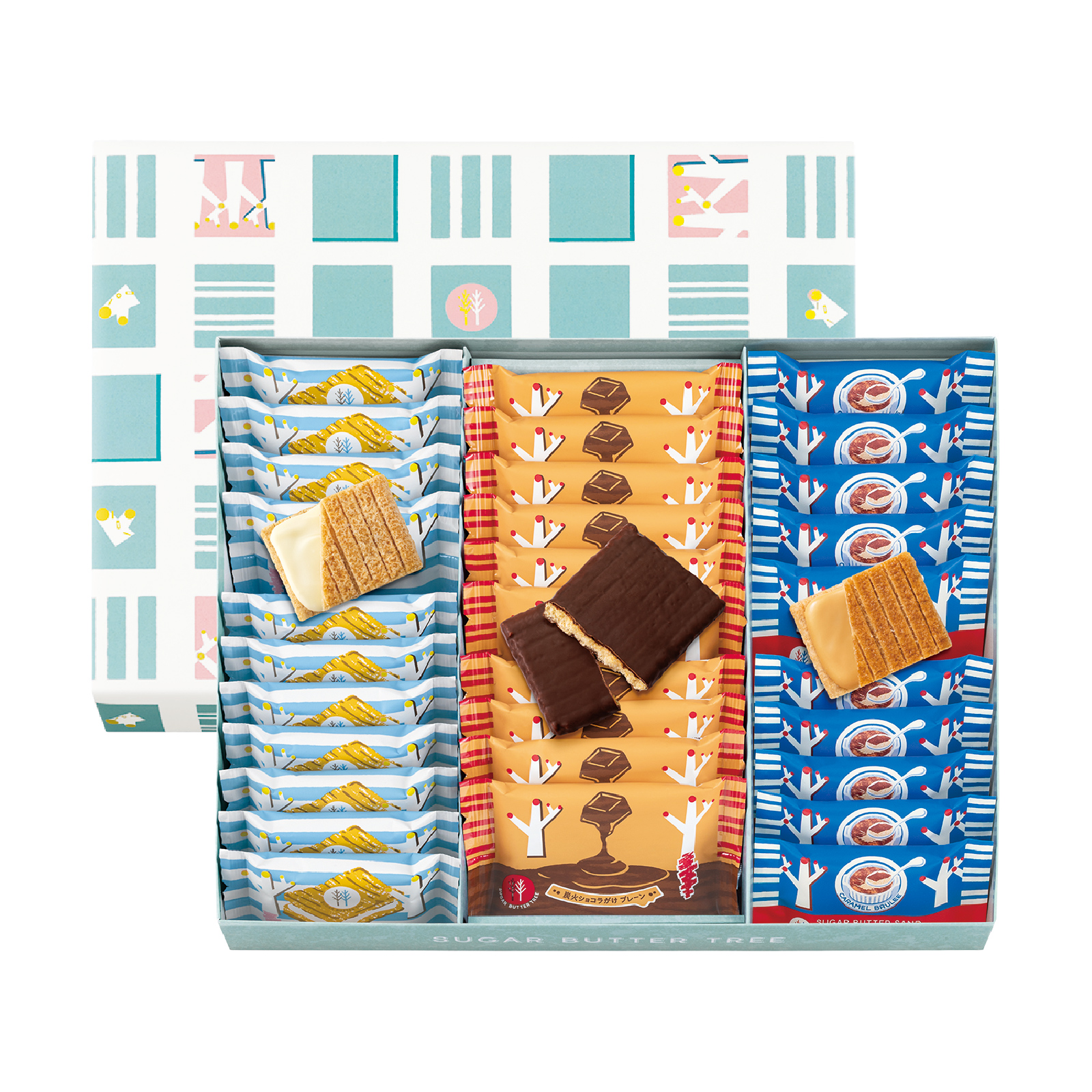 【熨斗対応】シュガーバターの木　コレクション　34袋入