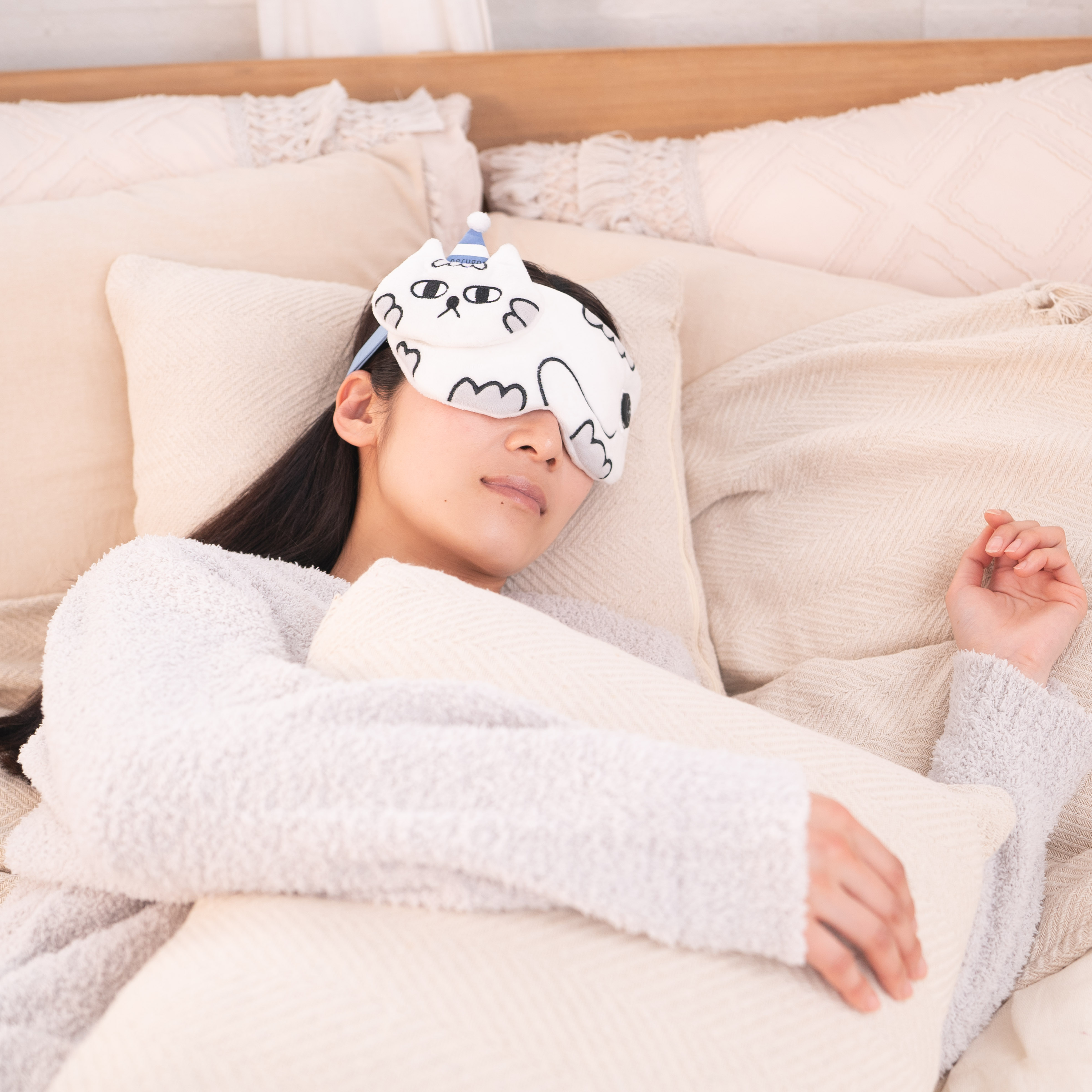 ネコ型充電式コードレスホットアイマスク＜NEKO＞ | nerugoo（ネルグー
