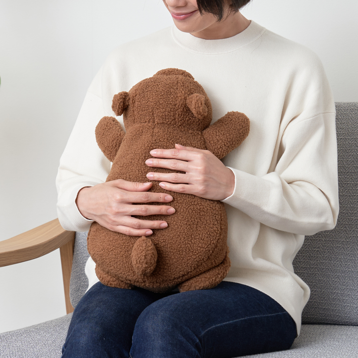 抱きしめたくなる 蓄熱式アニマル湯たんぽ