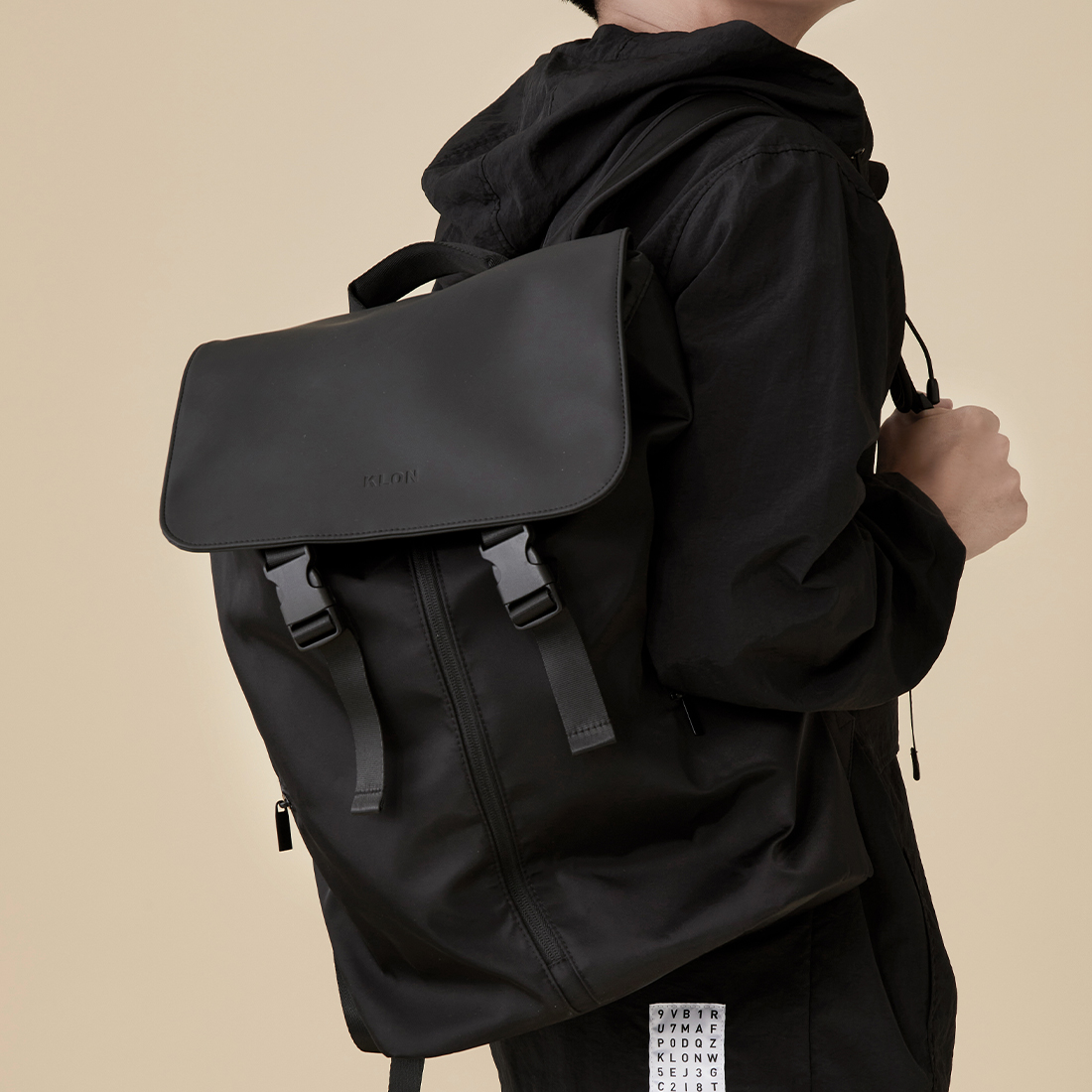KLON MATTE COATED RUCK SACK-ACT