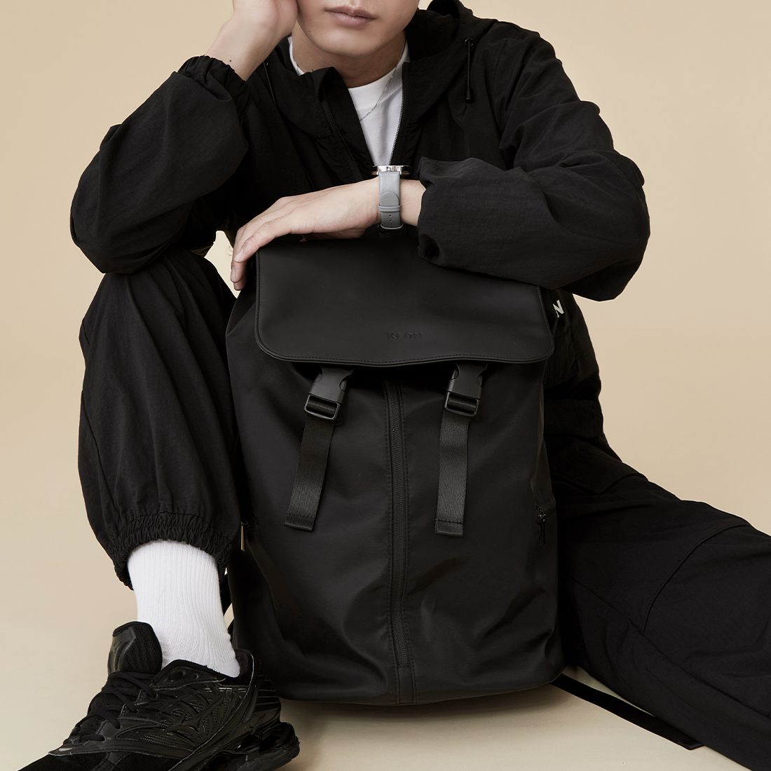 KLON MATTE COATED RUCK SACK-ACT