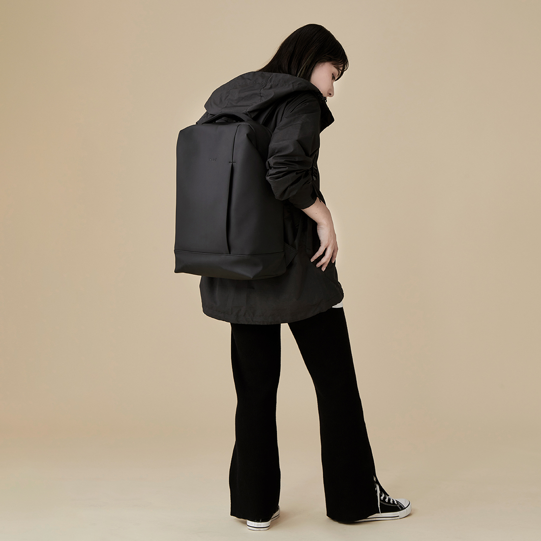KLON MATTE COATED RUCK SACK-BOD
