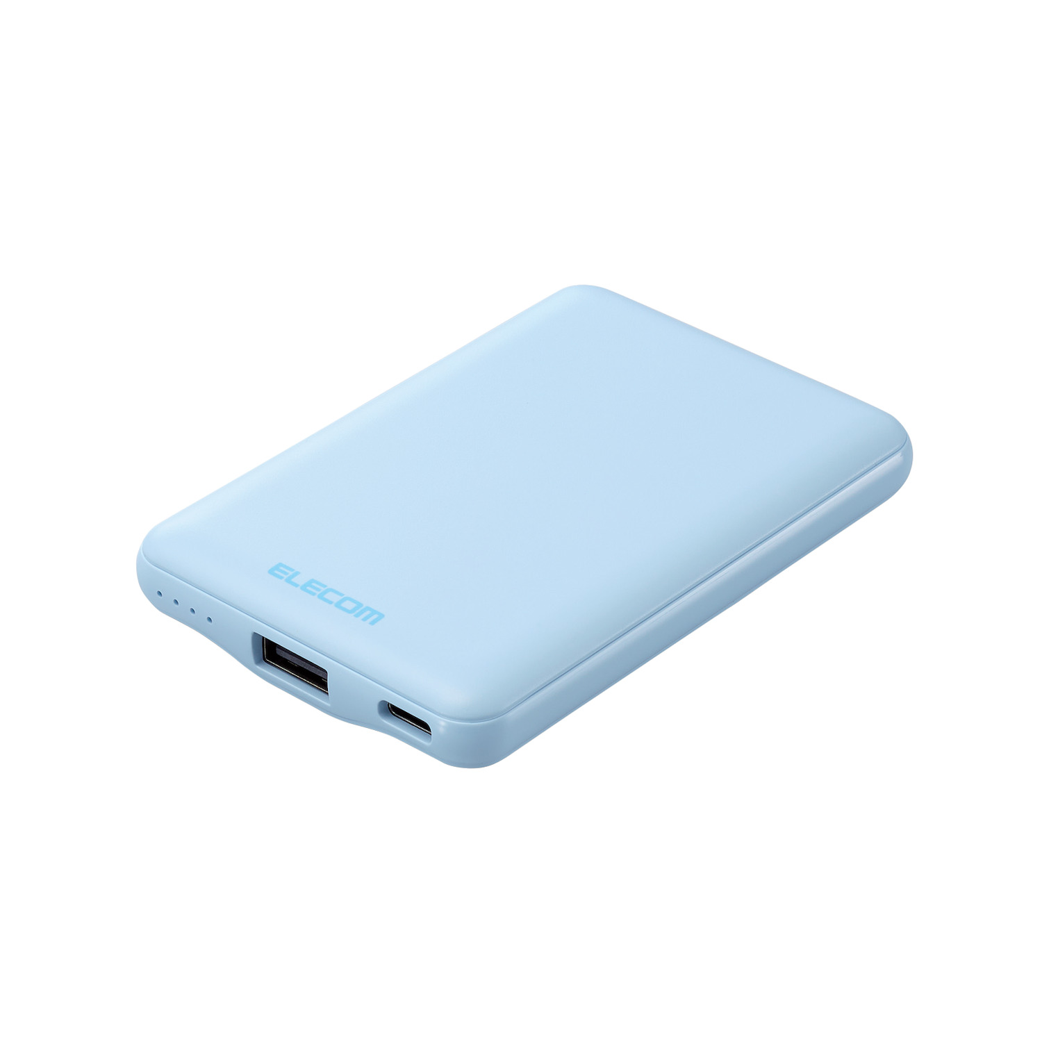 【全6色】薄型コンパクトモバイルバッテリー（5000mAh/3A/type-C×1+type-A×1）