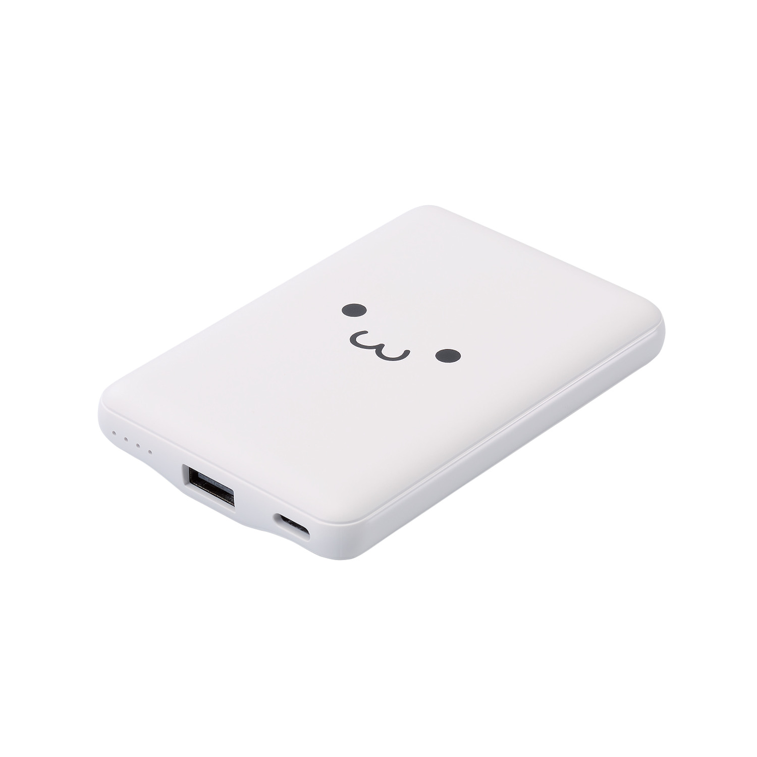 【しろちゃんモデル】薄型コンパクトモバイルバッテリー