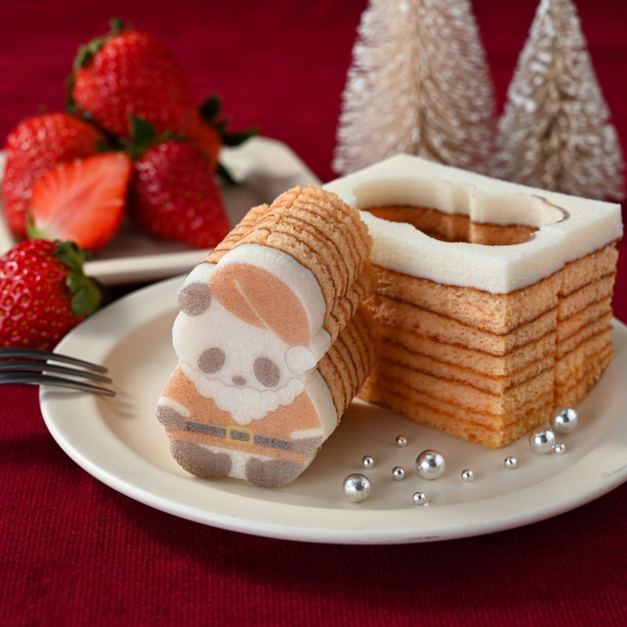 サンタパンダバウム（いちご味）