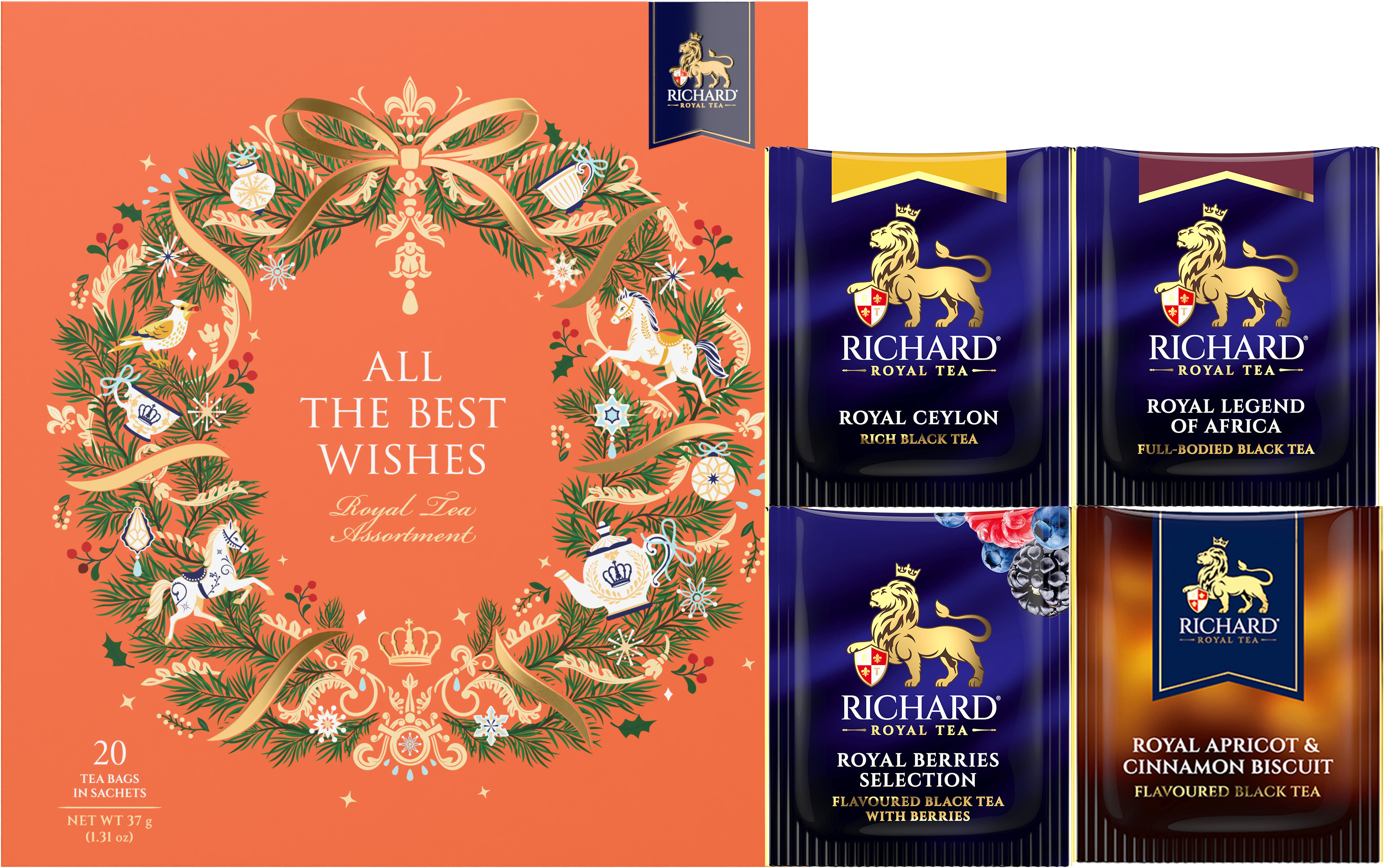 ALL THE BEST WISHES 4種類 紅茶アソート