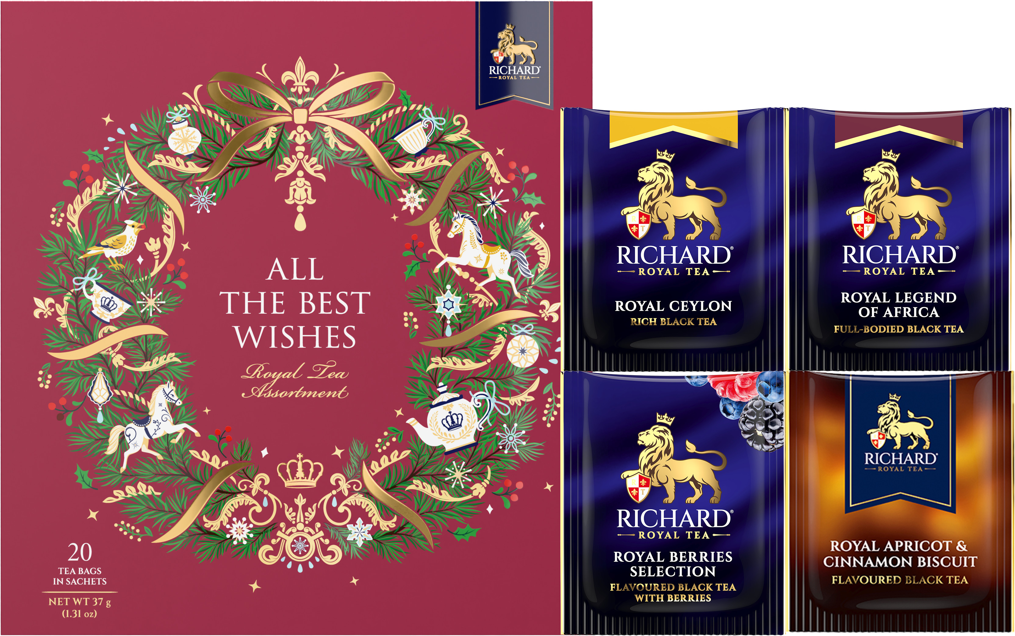 ALL THE BEST WISHES 4種類 紅茶アソート