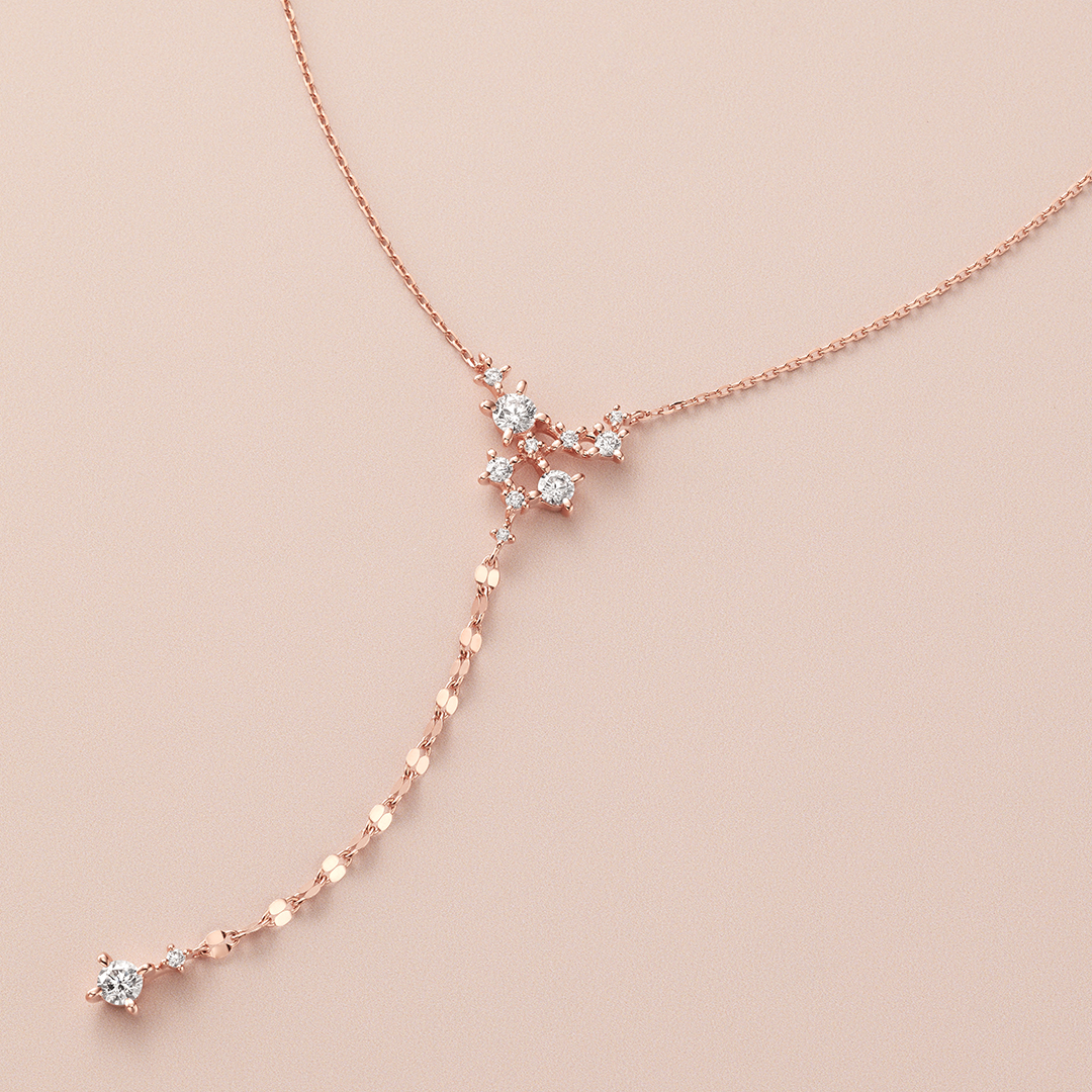 Winter Limited】 シルバー Y字 ネックレス | Canal4℃（カナル