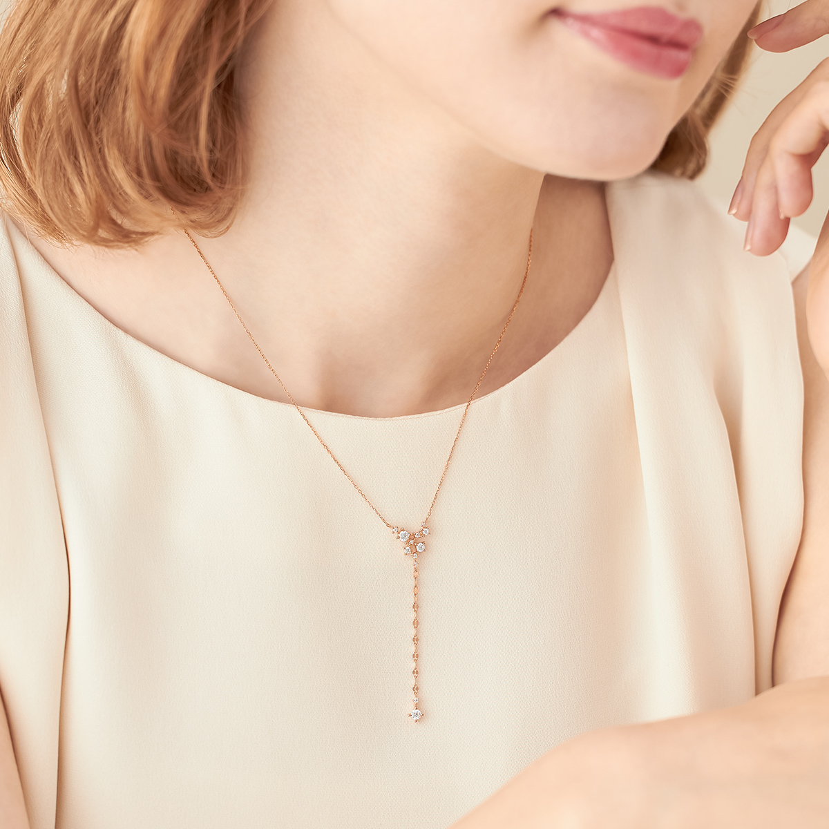 【Winter Limited】 シルバー Y字 ネックレス