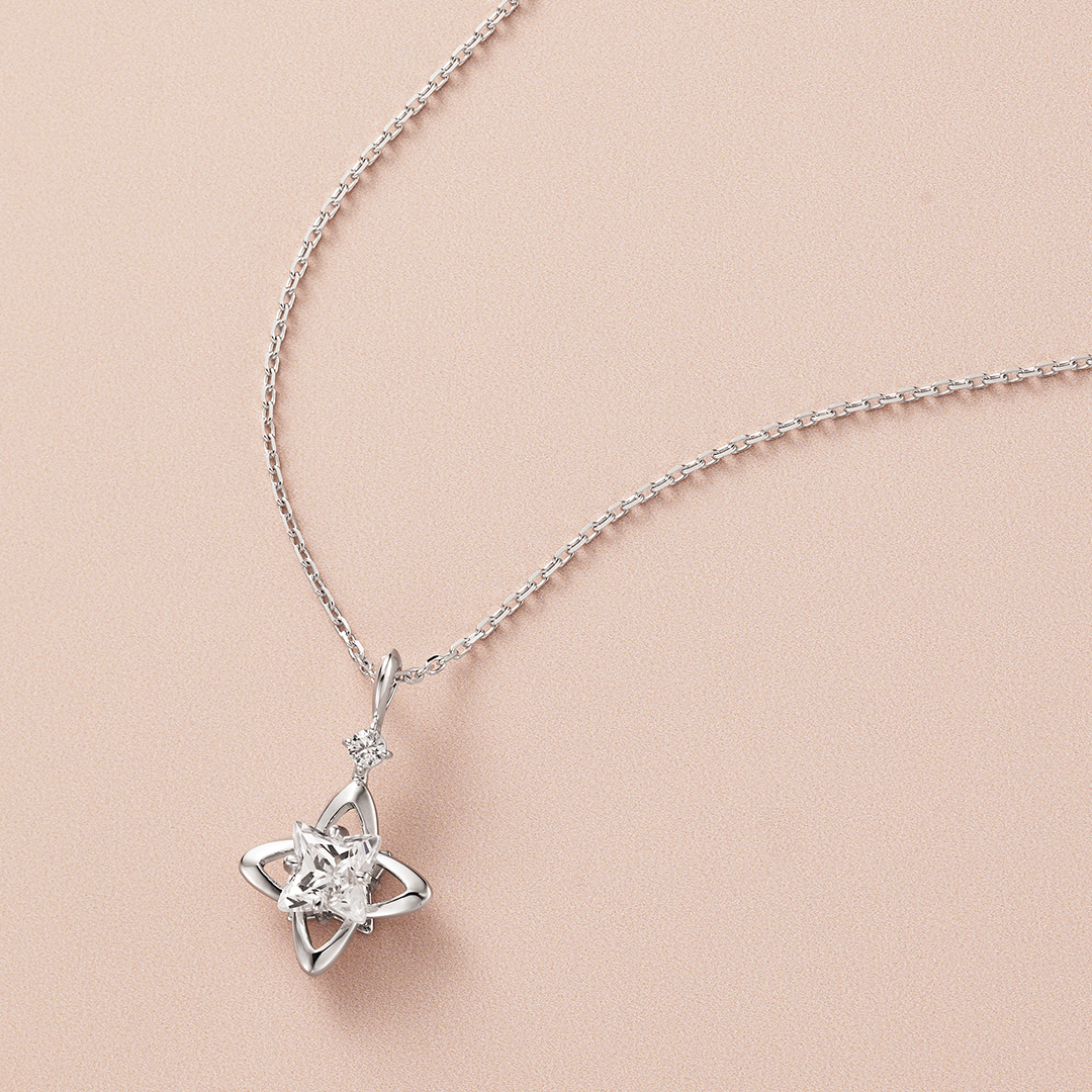 【Winter Limited】 シルバー スター ネックレス