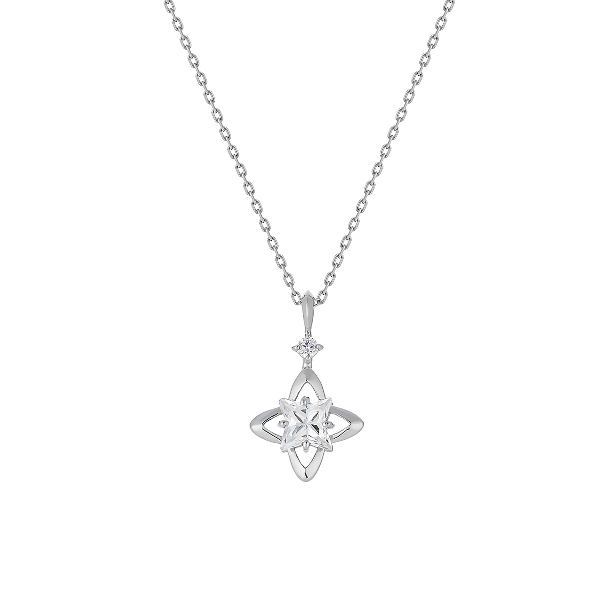 【Winter Limited】 シルバー スター ネックレス