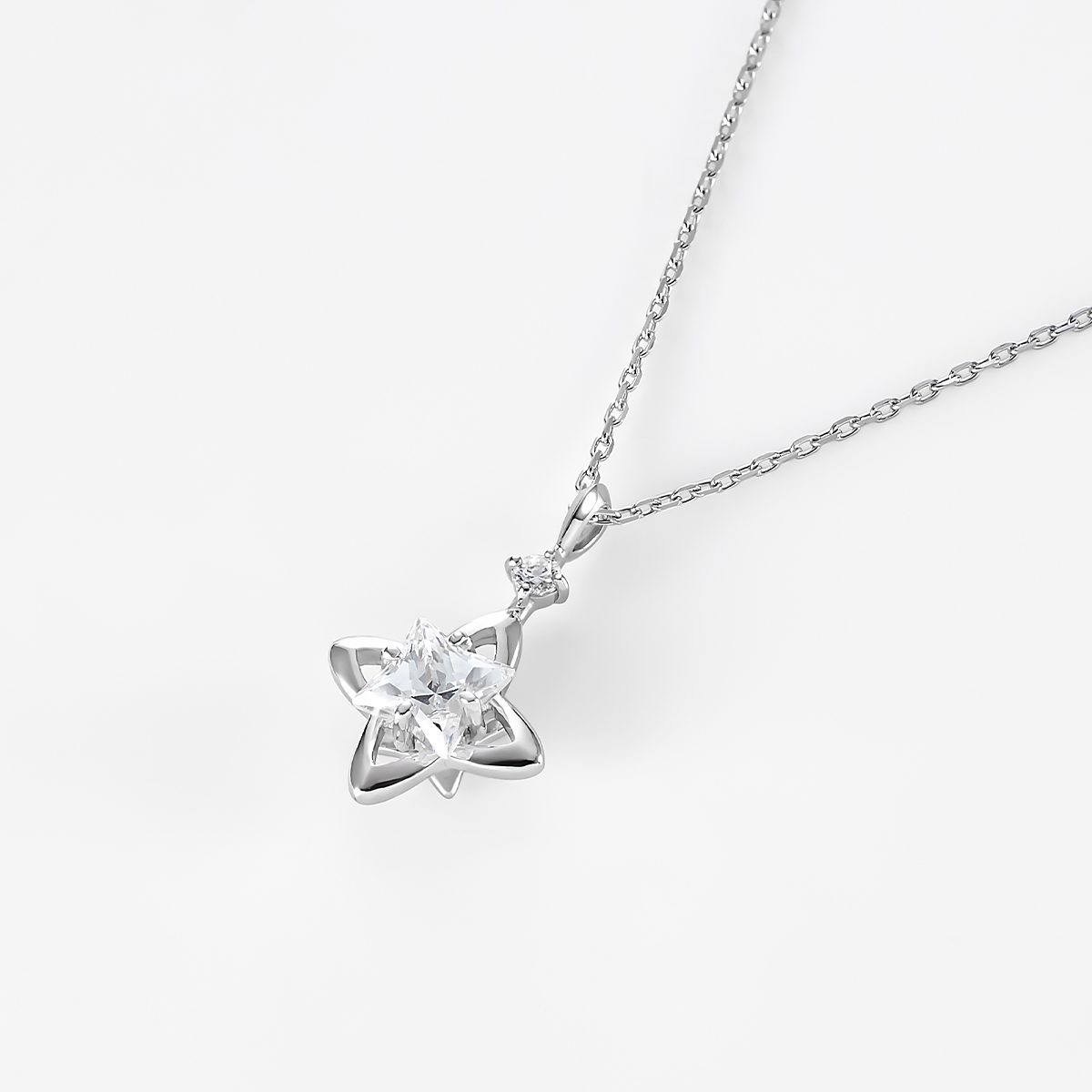 【Winter Limited】 シルバー スター ネックレス