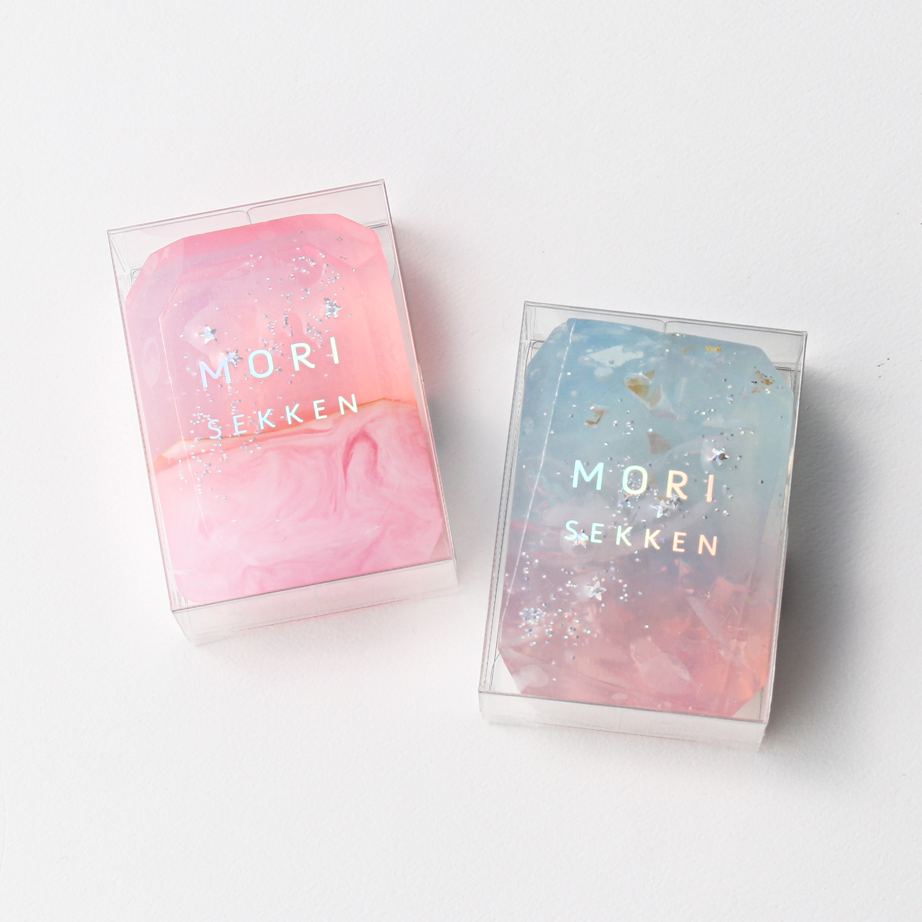 《MARK'S×森石鹸》まるで天然石のような宝石石鹸 -Winter- 2個セット